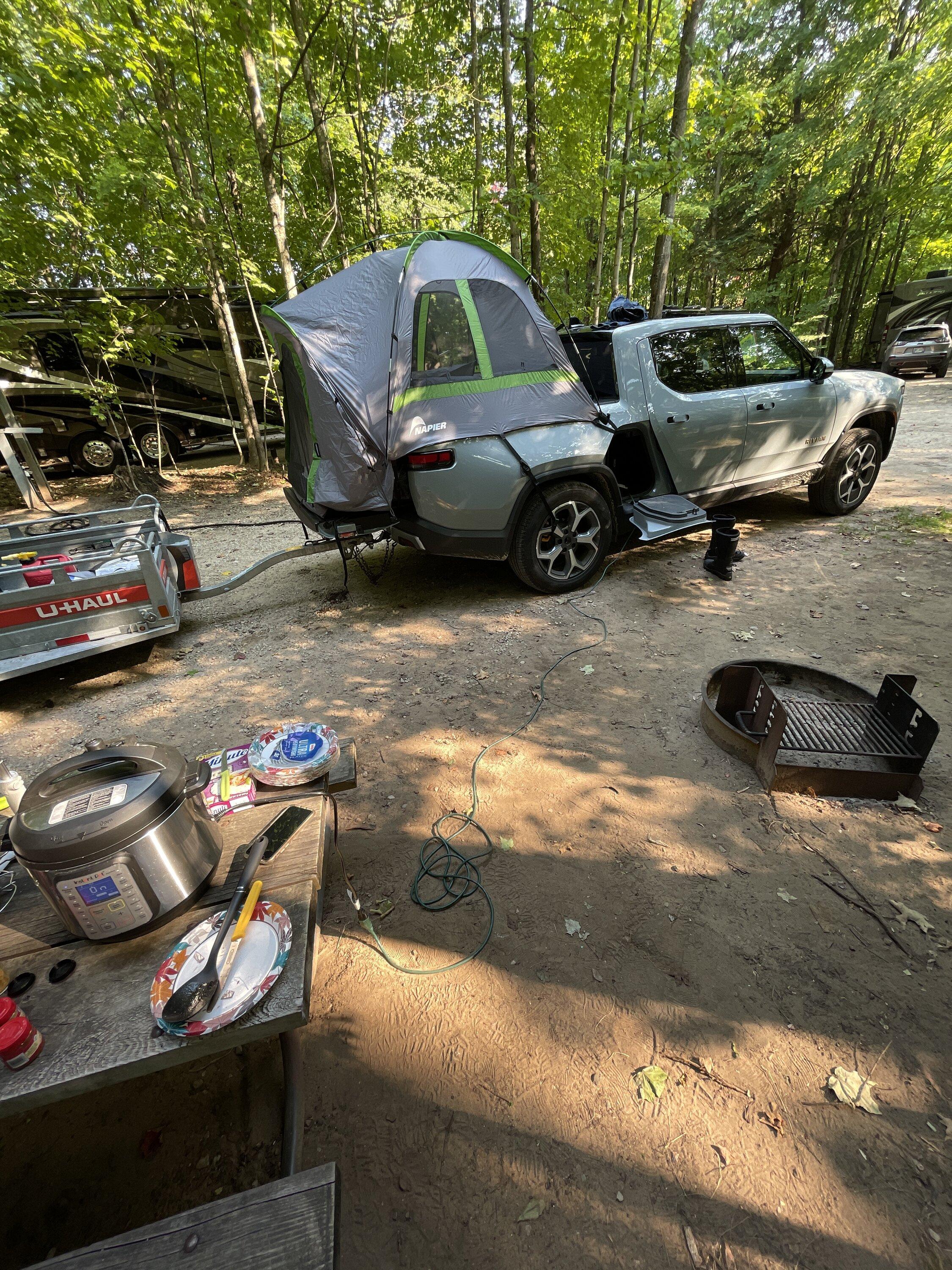 Rivian R1T R1S 2500 Miles with Trailer in Tow with R1T...Concluded! 402B169B-0485-4084-9DDF-E80B342086B0