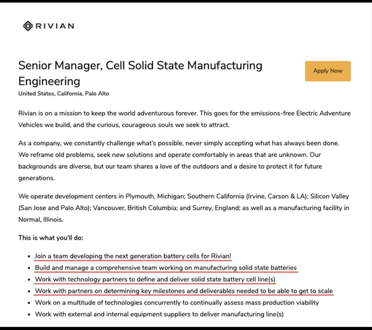 Rivian R1T R1S Rivian plans to manufacture solid-state batteries Screen Shot 2021-03-02 at 12.57.07 PM