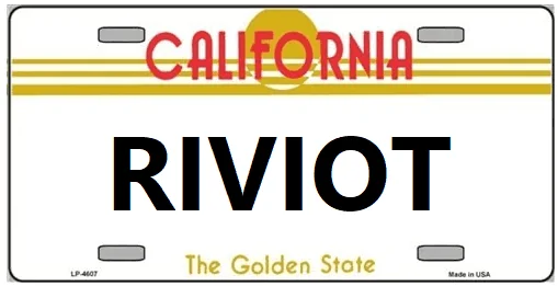 Rivian R1T R1S Personal / Vanity Plates, Anyone? RIVIOT CA plat