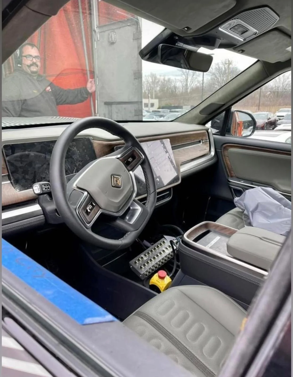 Rivian R1T R1S Rivian confirms digital gauge / instrument screen is also touchscreen! IMG-20210323-WA0001