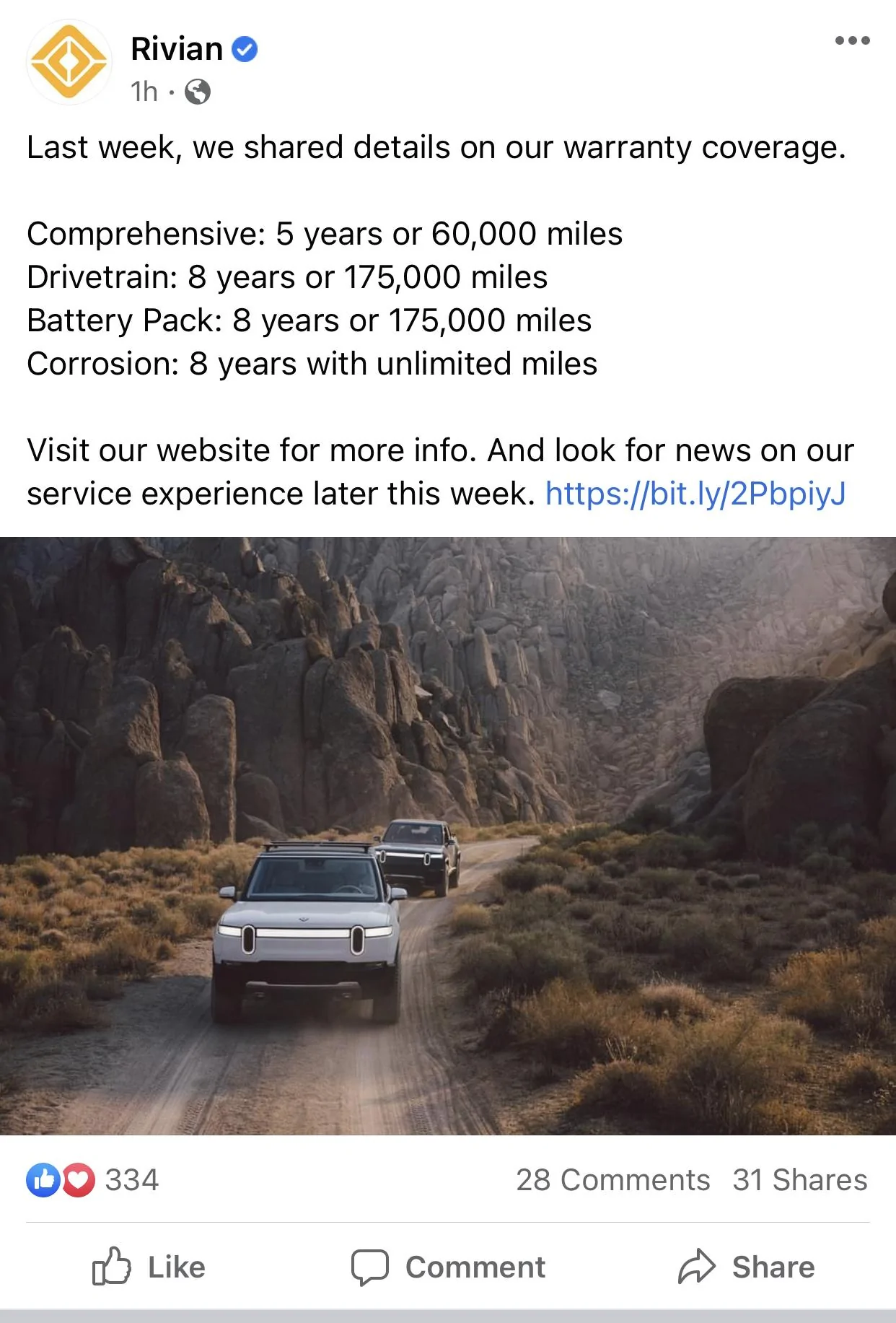 Rivian R1T R1S Service info coming this week... 9828B7C8-E3EF-48CF-8D27-12374166A2BC