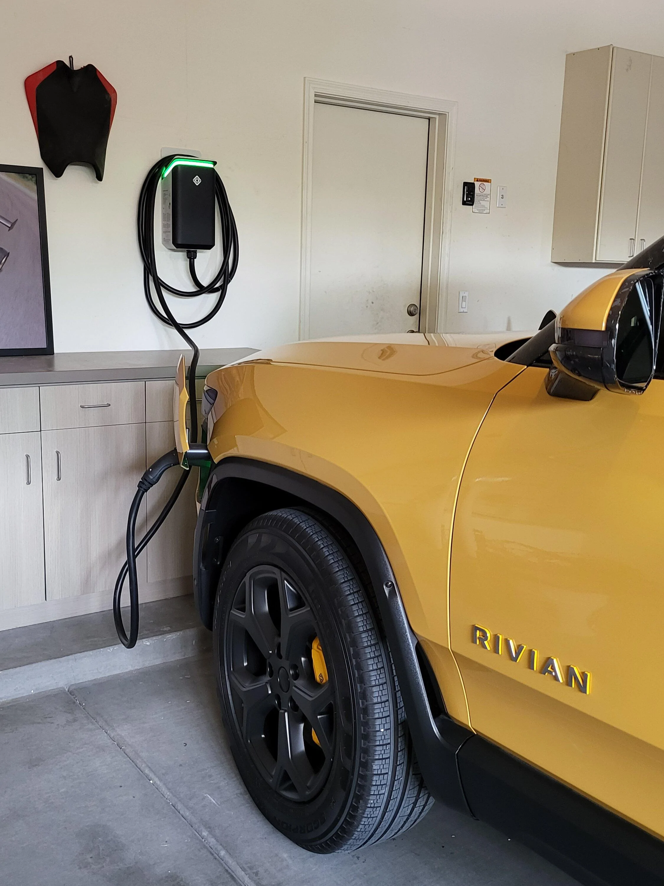 Rivian R1T R1S Show off your Level 2 Home Charger installs here 20220909_135542