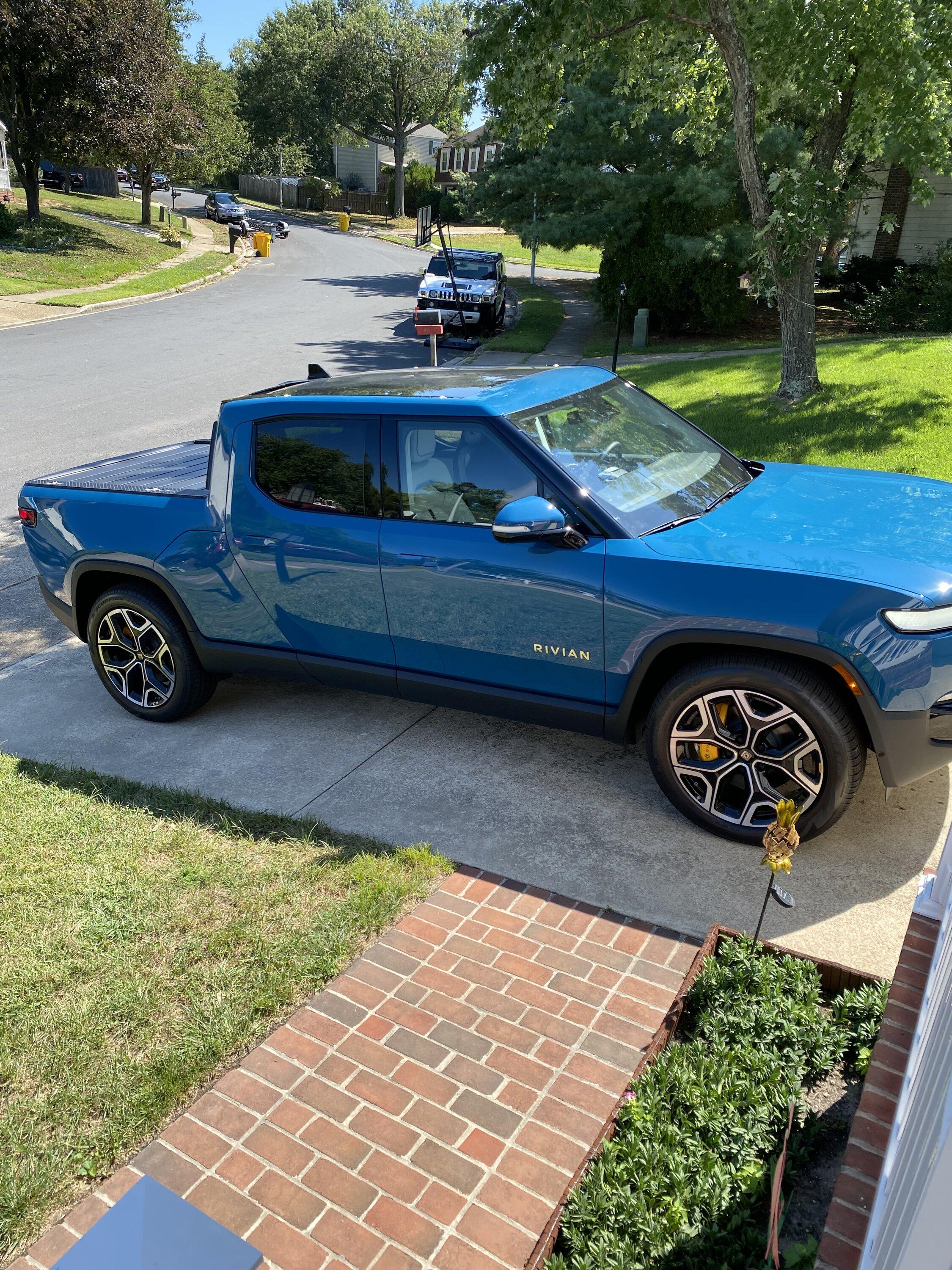 Rivian R1T R1S My RB w/OC 2.0 R1T is at Richmond, VA SC 41B0EB08-6368-4E06-A492-BE11210BA482