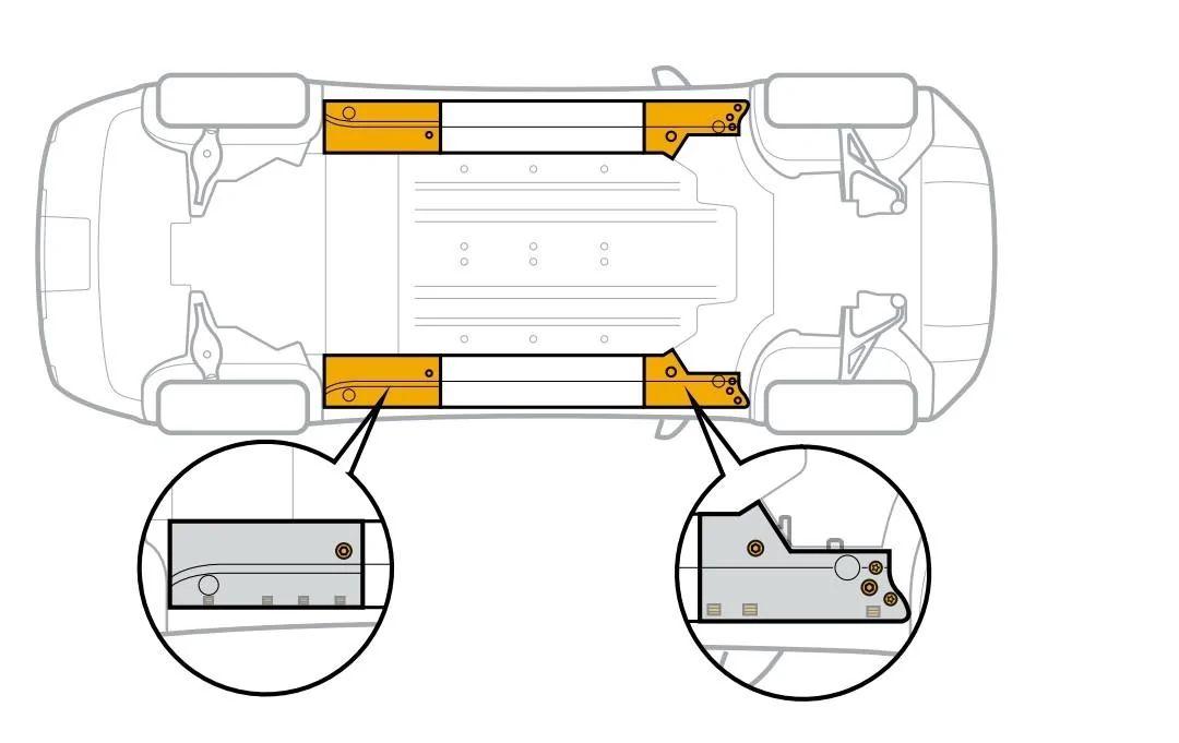 Rivian R1T R1S Running boards - Under body panels mounting points Screenshot_20220912-074016_Driv