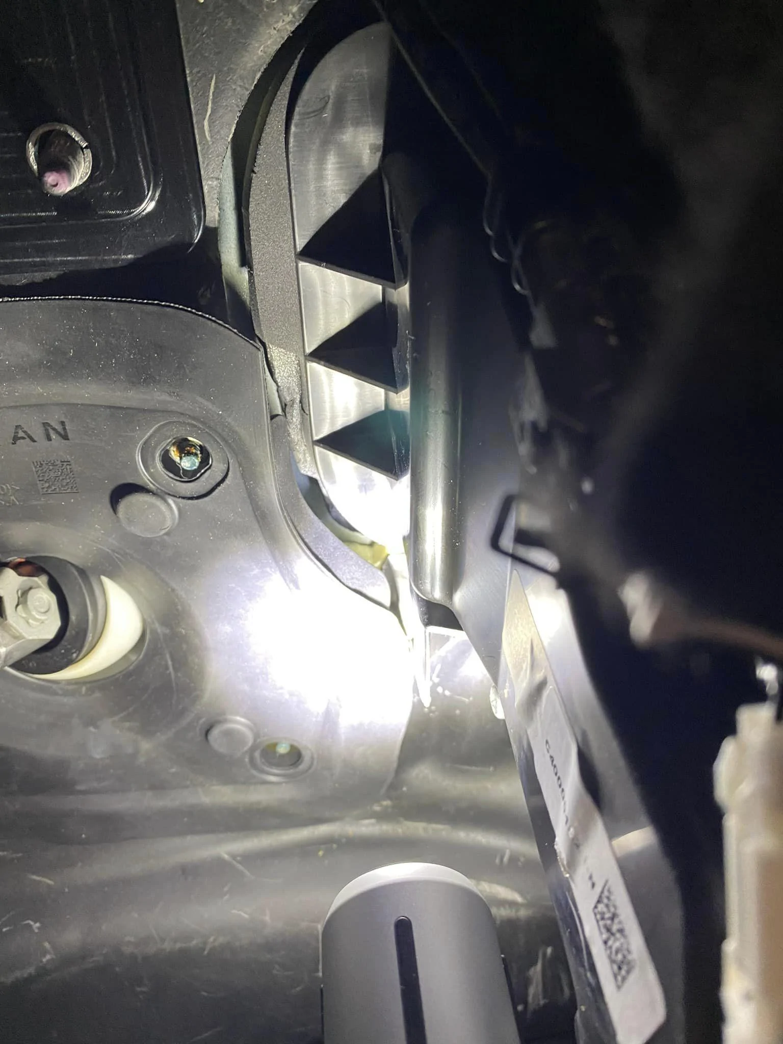 Rivian R1T R1S Wet spot under driver mat 302288953_10222516307718034_5291104740382765801_n