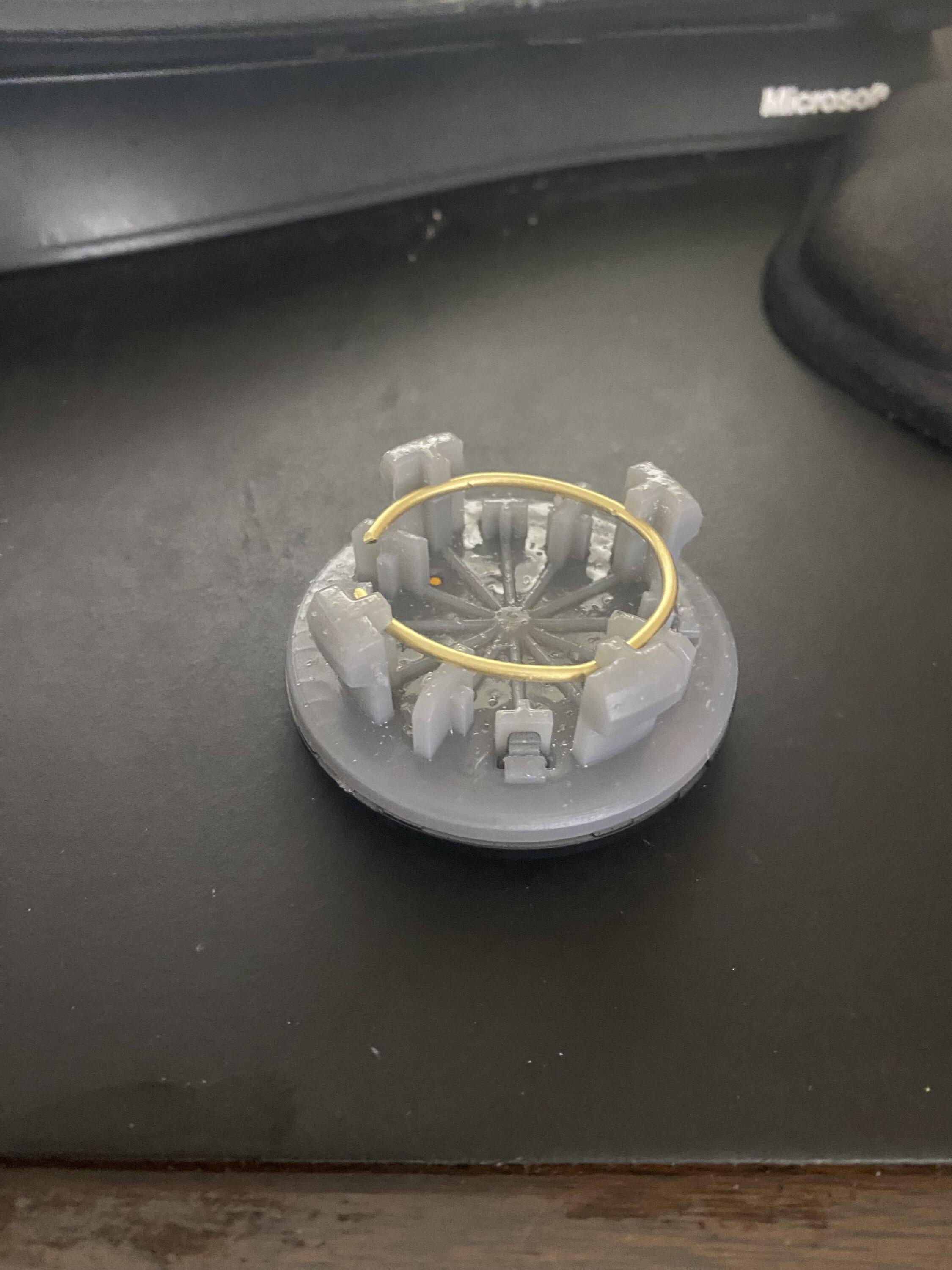 Rivian R1T R1S 3D Printed 21" Center Caps IMG_4163
