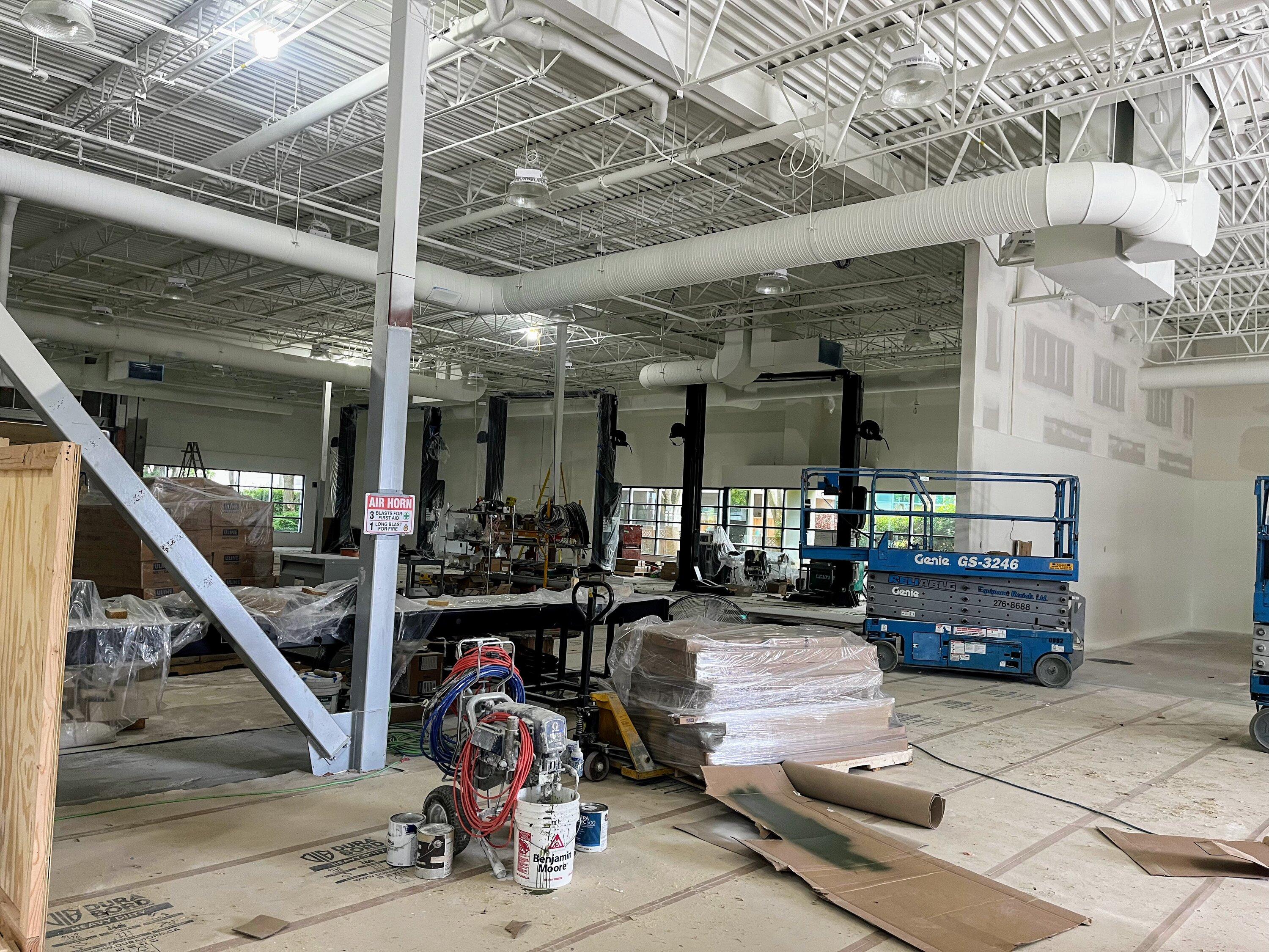 Rivian R1T R1S First Canadian Rivian Service Centre in Progress Pics From Vancouver IMG_9177