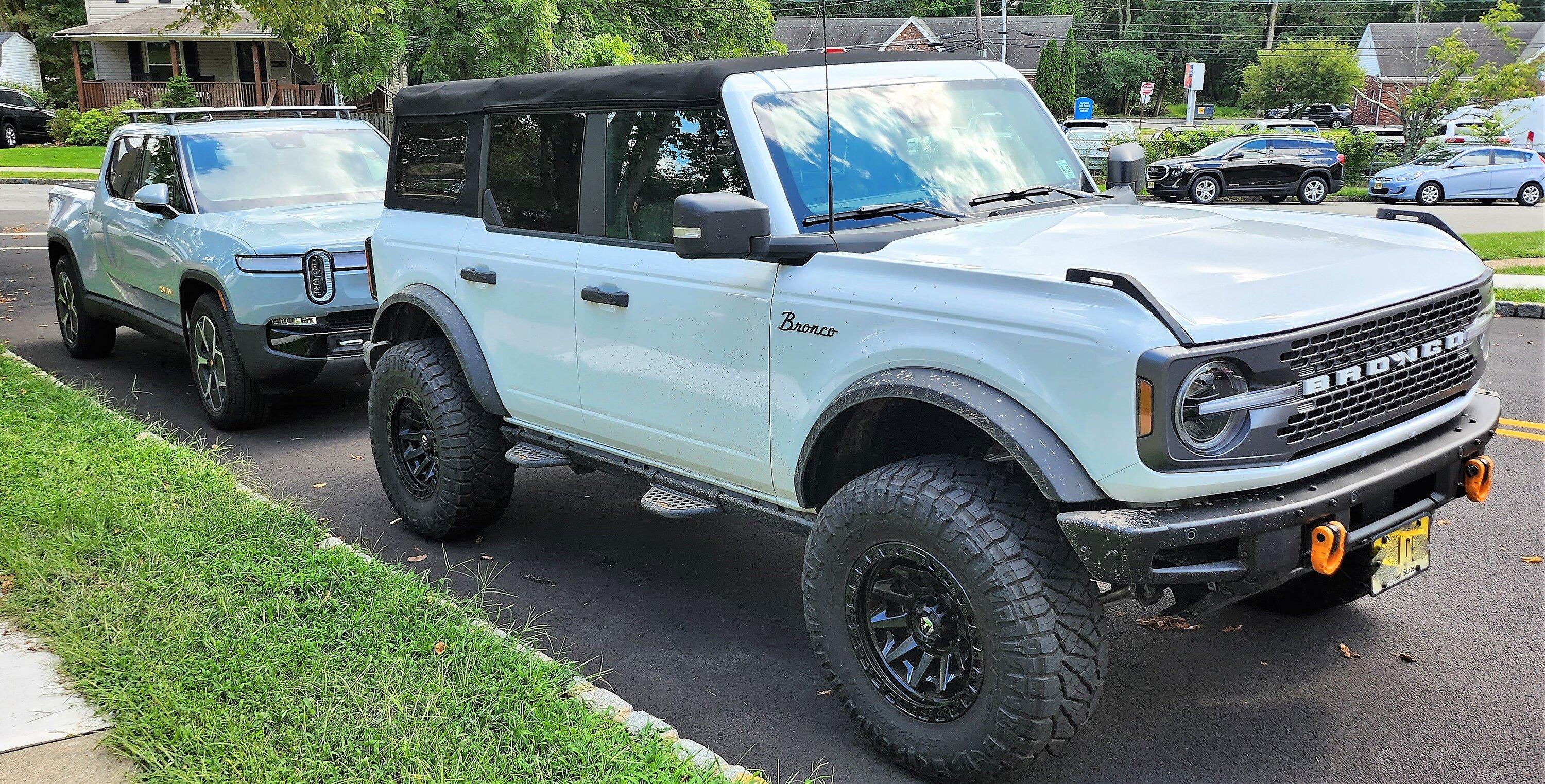 Rivian R1T R1S I'm actually considering a Bronco instead 20220913_144702