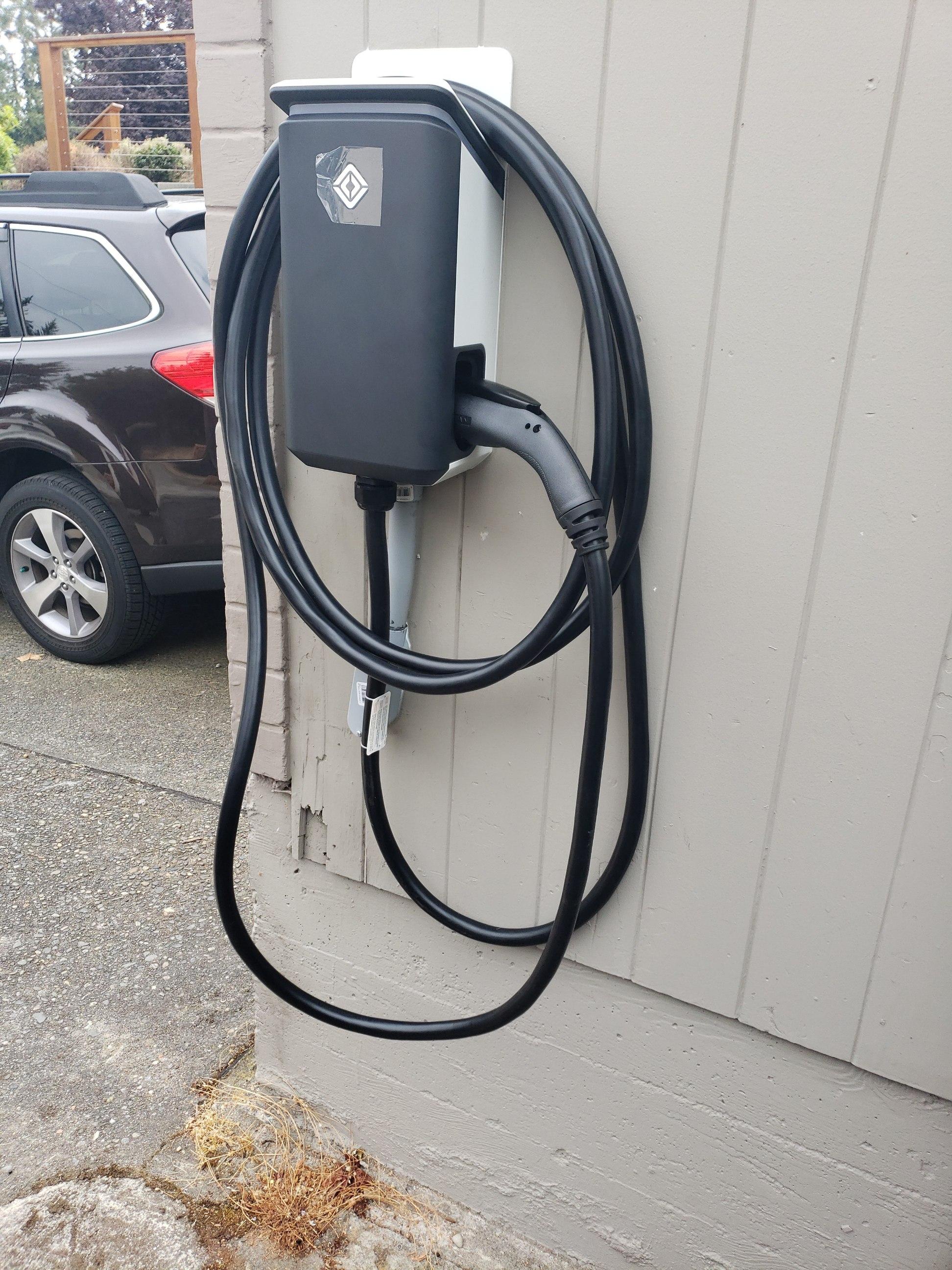 Rivian R1T R1S Show off your Level 2 Home Charger installs here IMG_20220920_180223