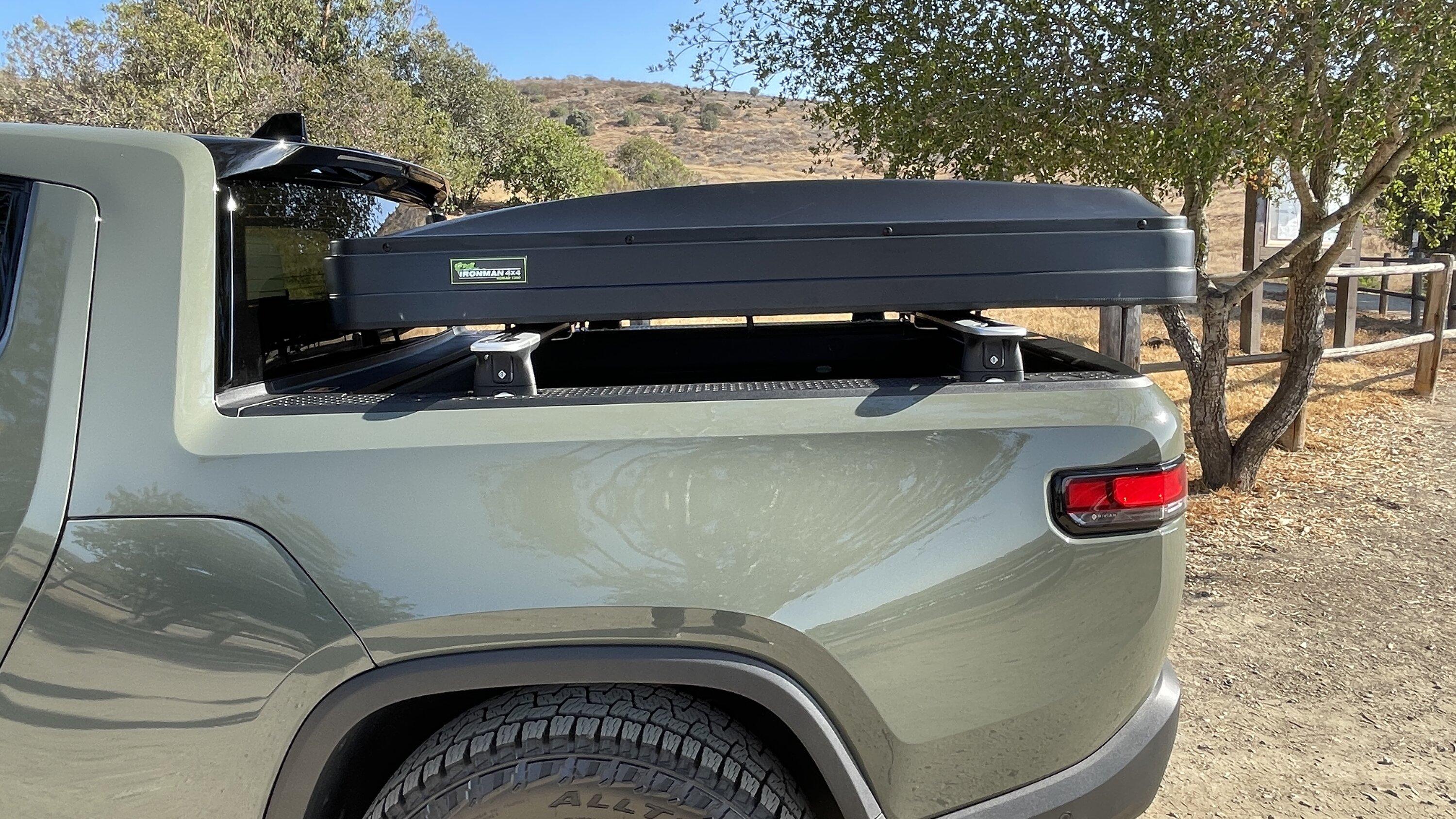 Rivian R1T R1S Selling Ironman4x4 Nomad Hardshell RTT + Rivian bars  SOLD IMG_6713.JPG