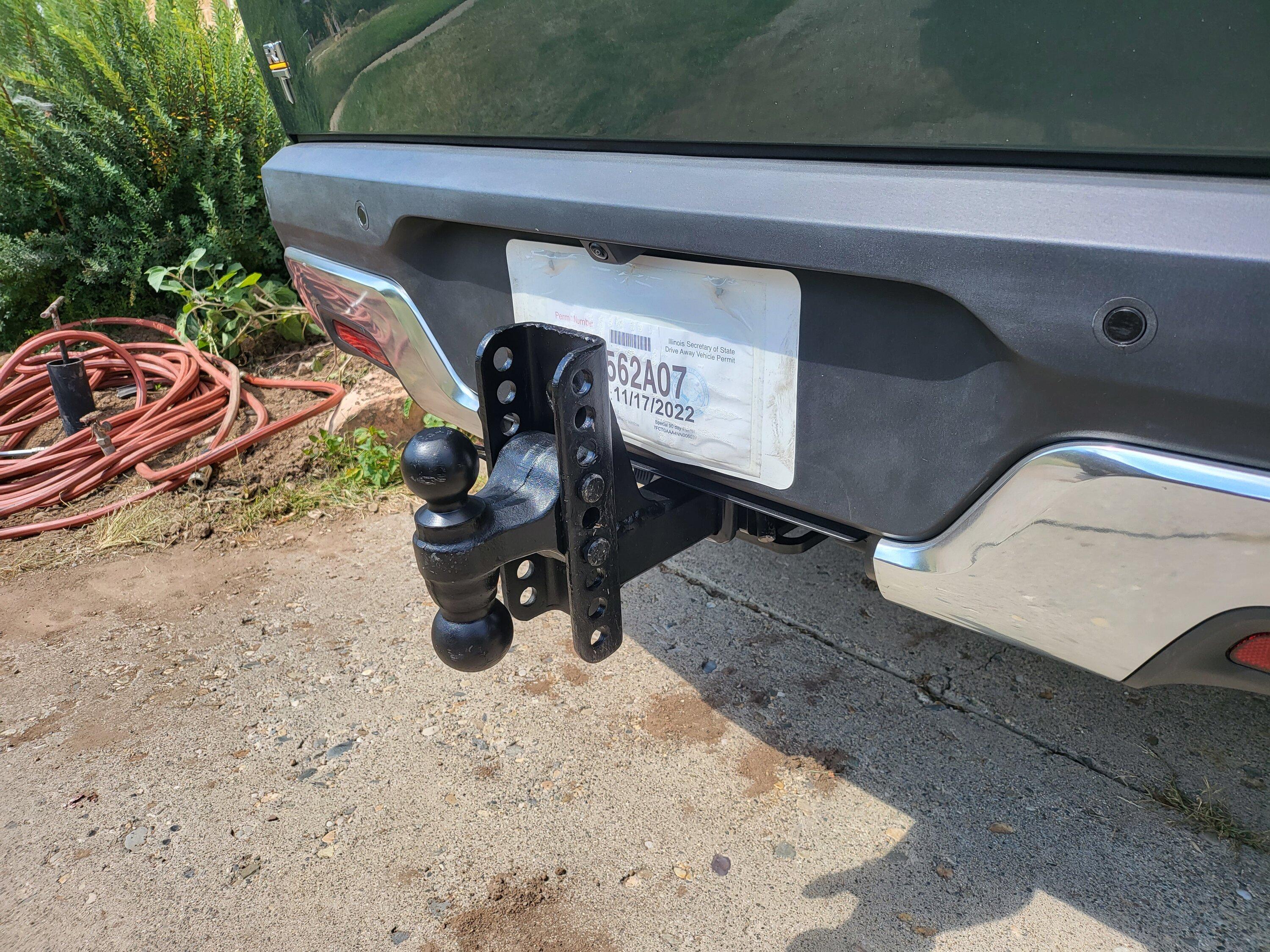 Rivian R1T R1S Hitch cover DIY mod.  Ditch the screwdriver! 20220908_131055