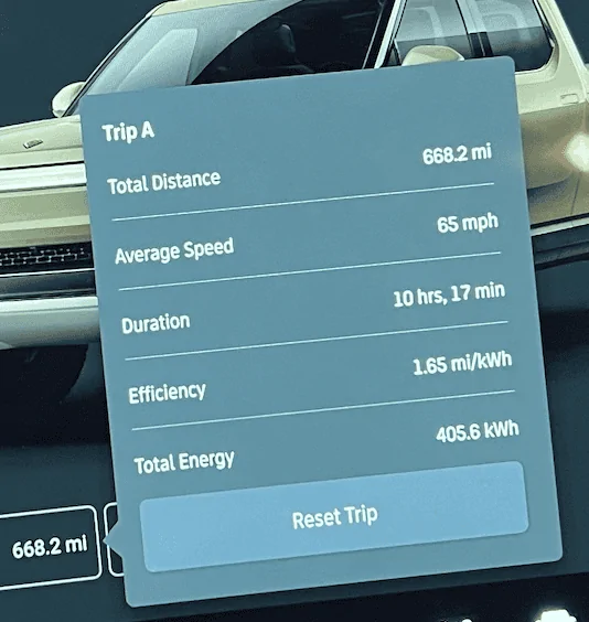 Rivian R1T R1S Payload Hauling Range - not towing, just cargo 1663804496601