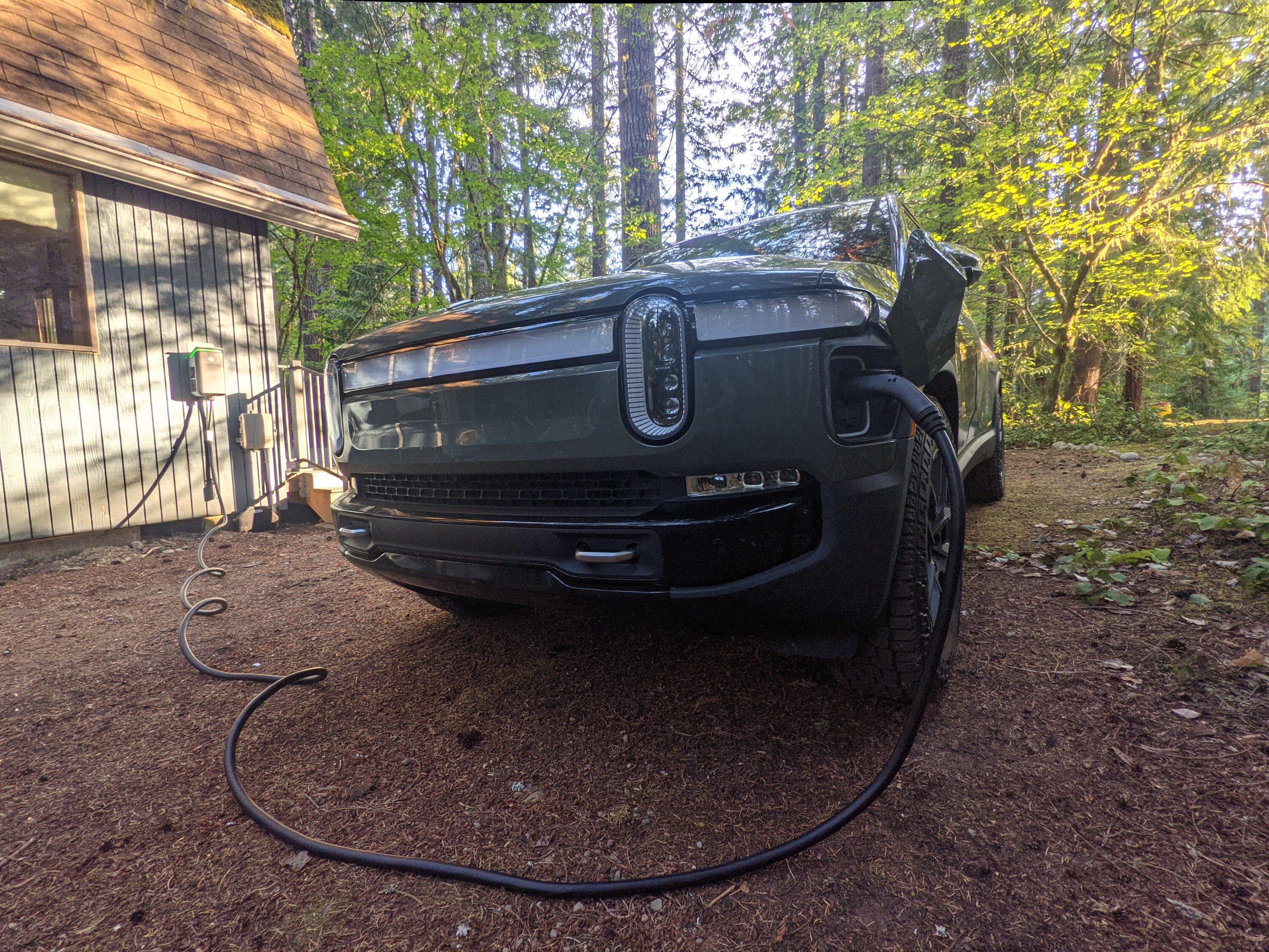 Rivian R1T R1S Show off your Level 2 Home Charger installs here PXL_20220922_004645501
