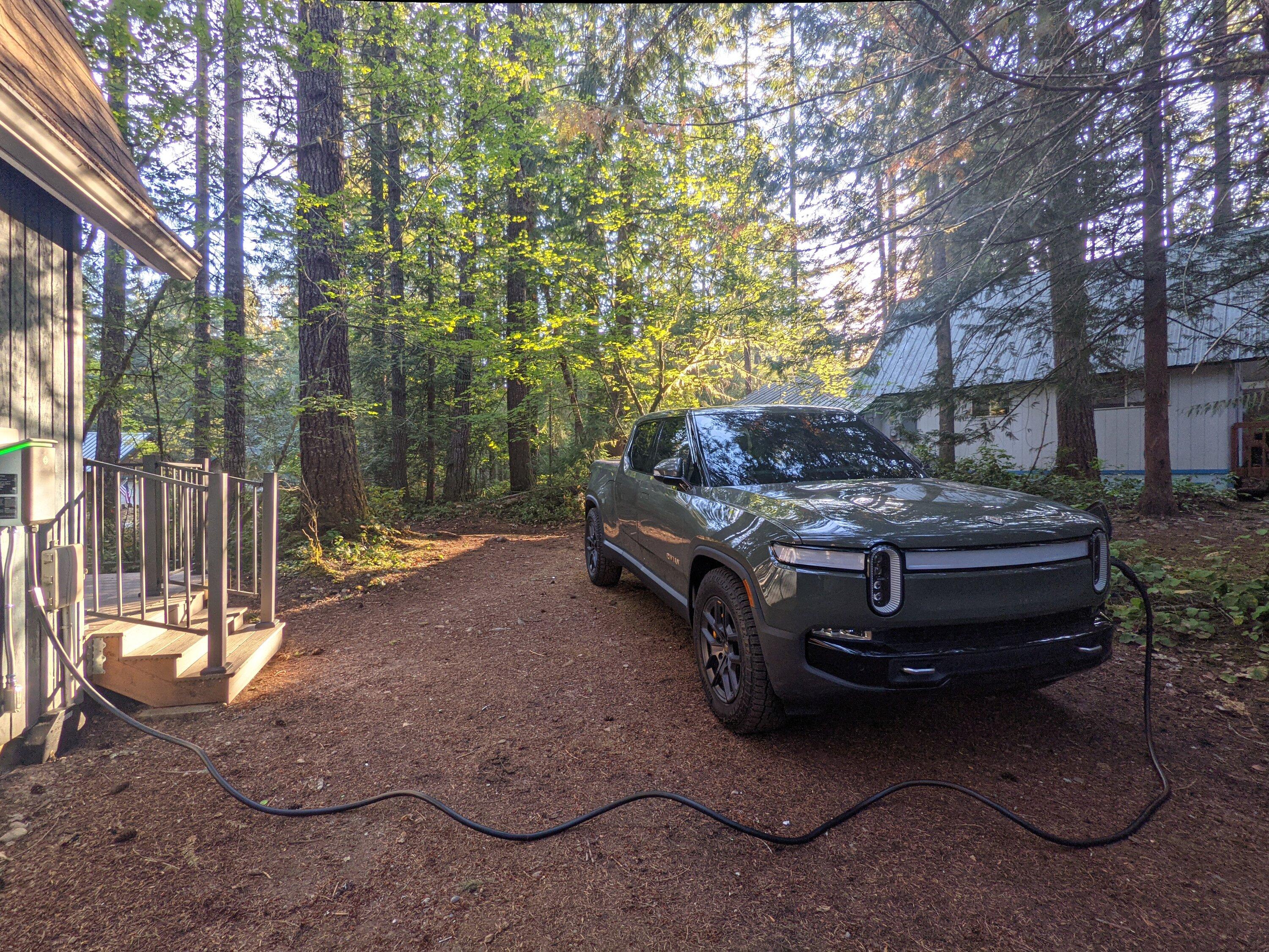 Rivian R1T R1S Show off your Level 2 Home Charger installs here PXL_20220922_004630661