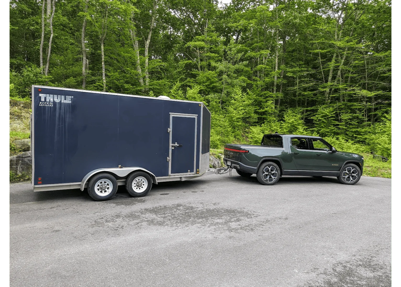 Rivian R1T R1S Will I be the only Rivian in New England? Truck_Trailer