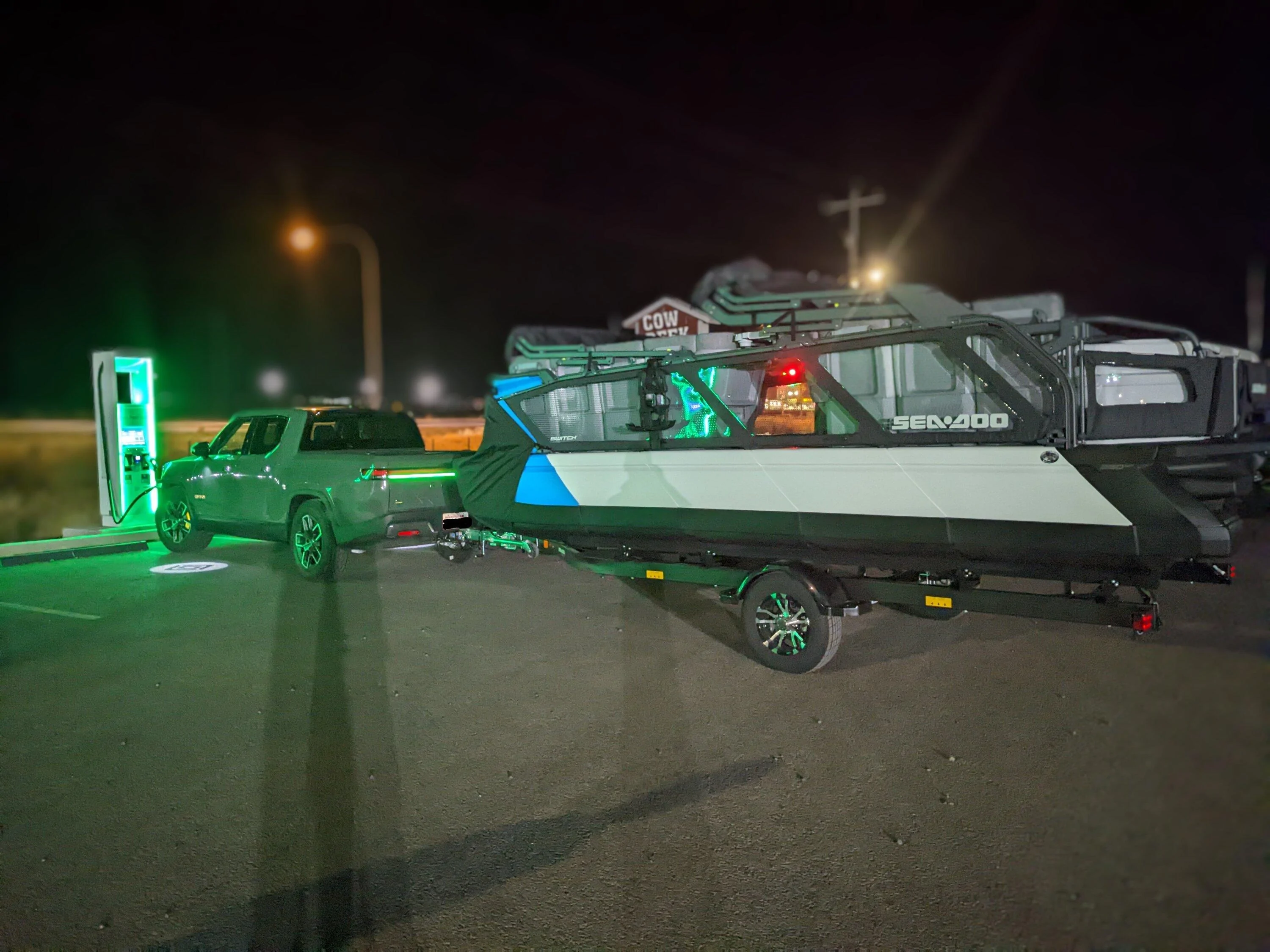 Rivian R1T R1S Boat Show - Show the boats you're towing with your Rivian PXL_20220925_043338585.MP~2