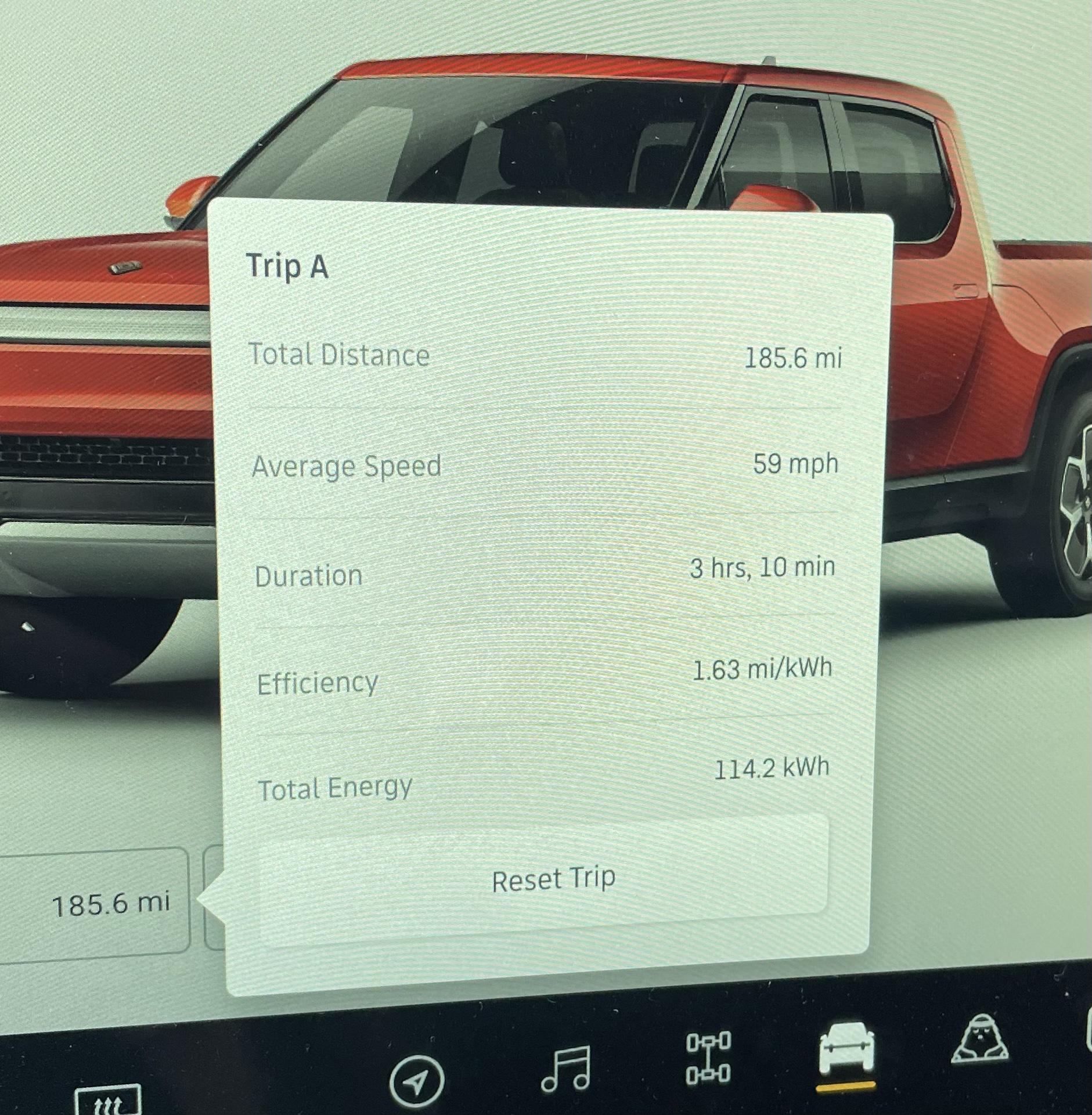 Rivian R1T R1S Another car towing report -- pulling trailer with R1T on 21s BE0C30C5-ABC5-4303-AD71-B7FED726E82F