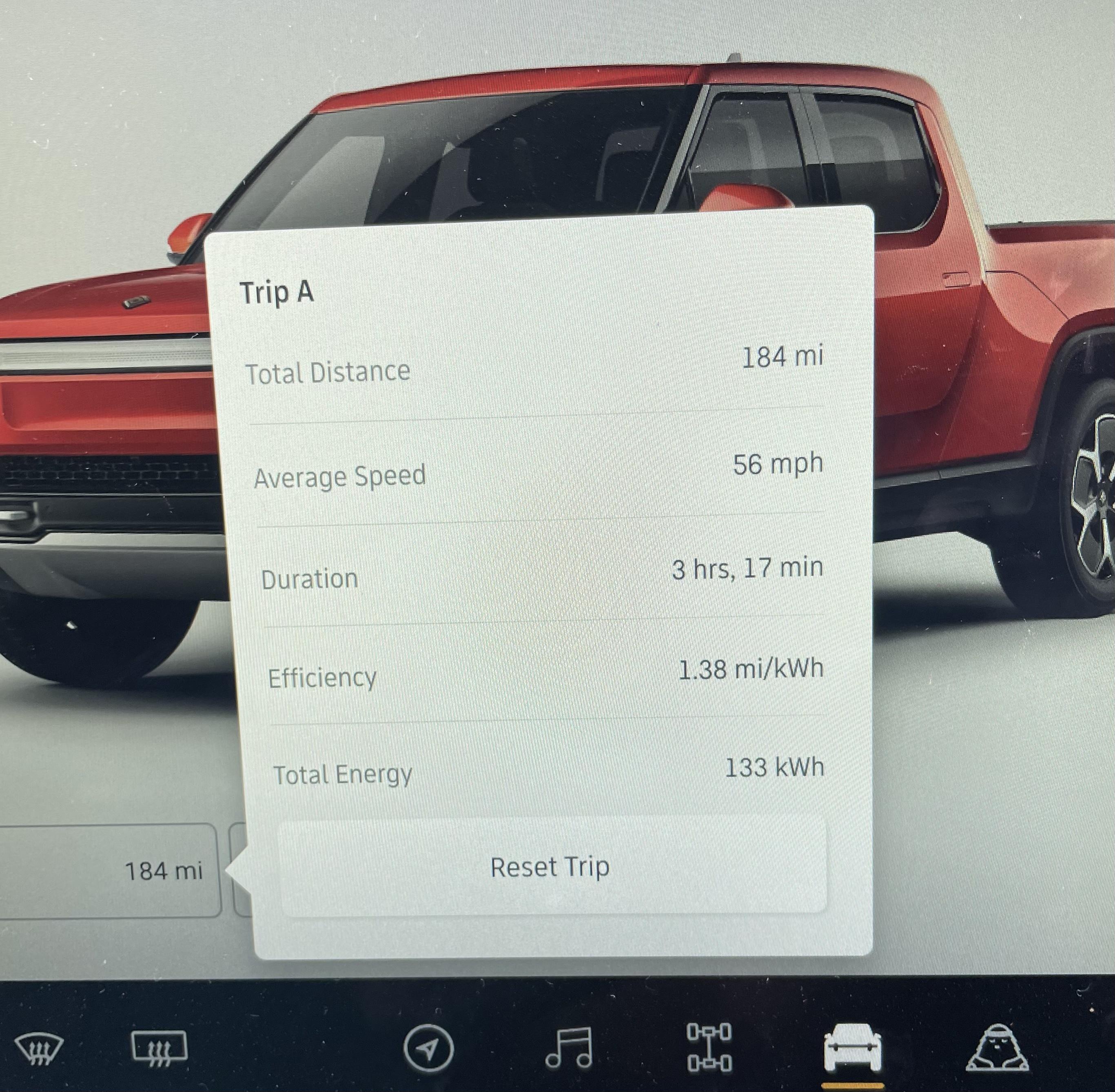 Rivian R1T R1S Another car towing report -- pulling trailer with R1T on 21s 4343C159-01C8-4567-9247-DF7558BB433F