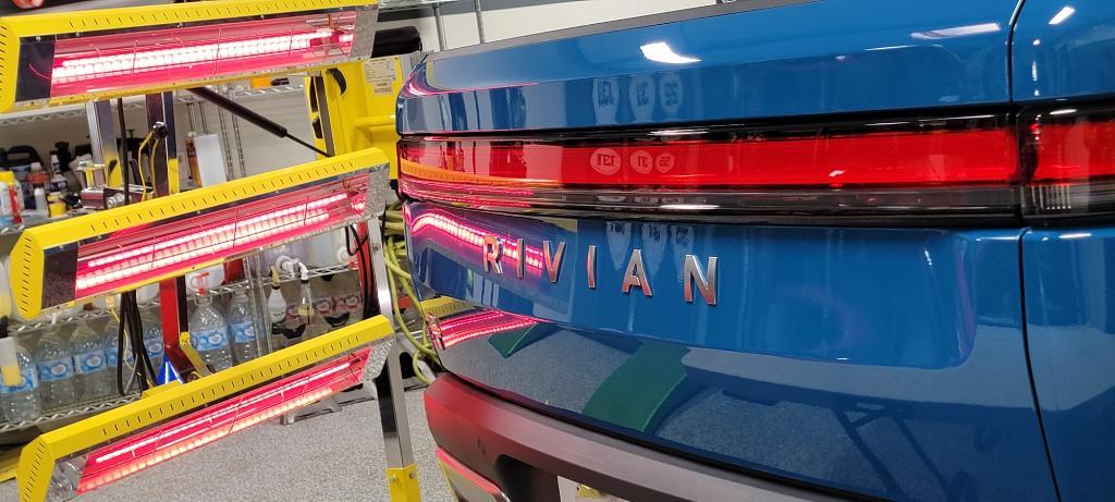 Rivian R1T R1S STEK Dynoshield Full Body PPF Wrap; STEK NEX Series Tint 35/70; Modesta BC04 Ceramic Coating -- on Rivian Blue R1T Resized_20220926_152656