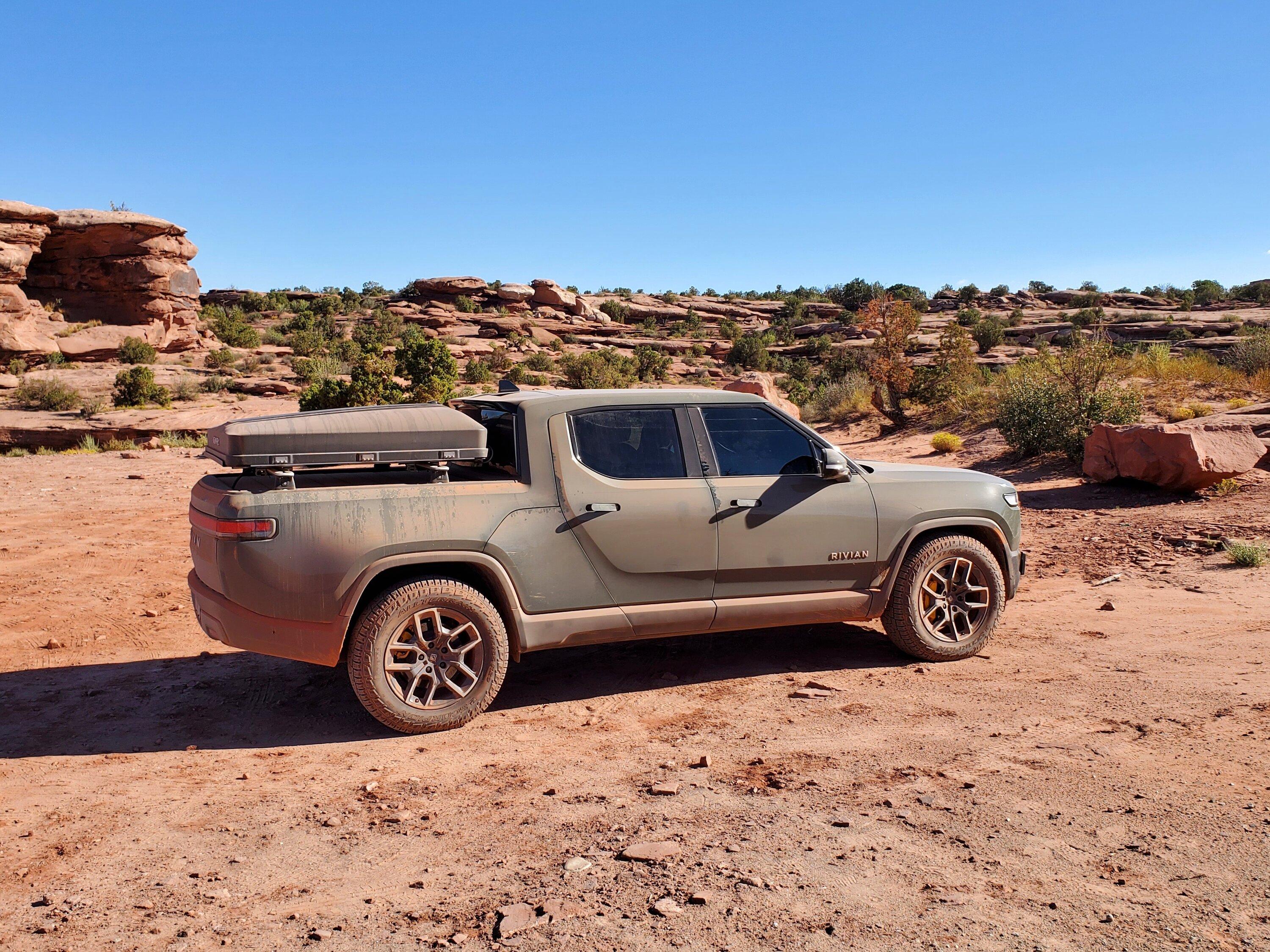 Rivian R1T R1S Large pack - Enough range to complete the White Rim Road? 20220927_101434-01