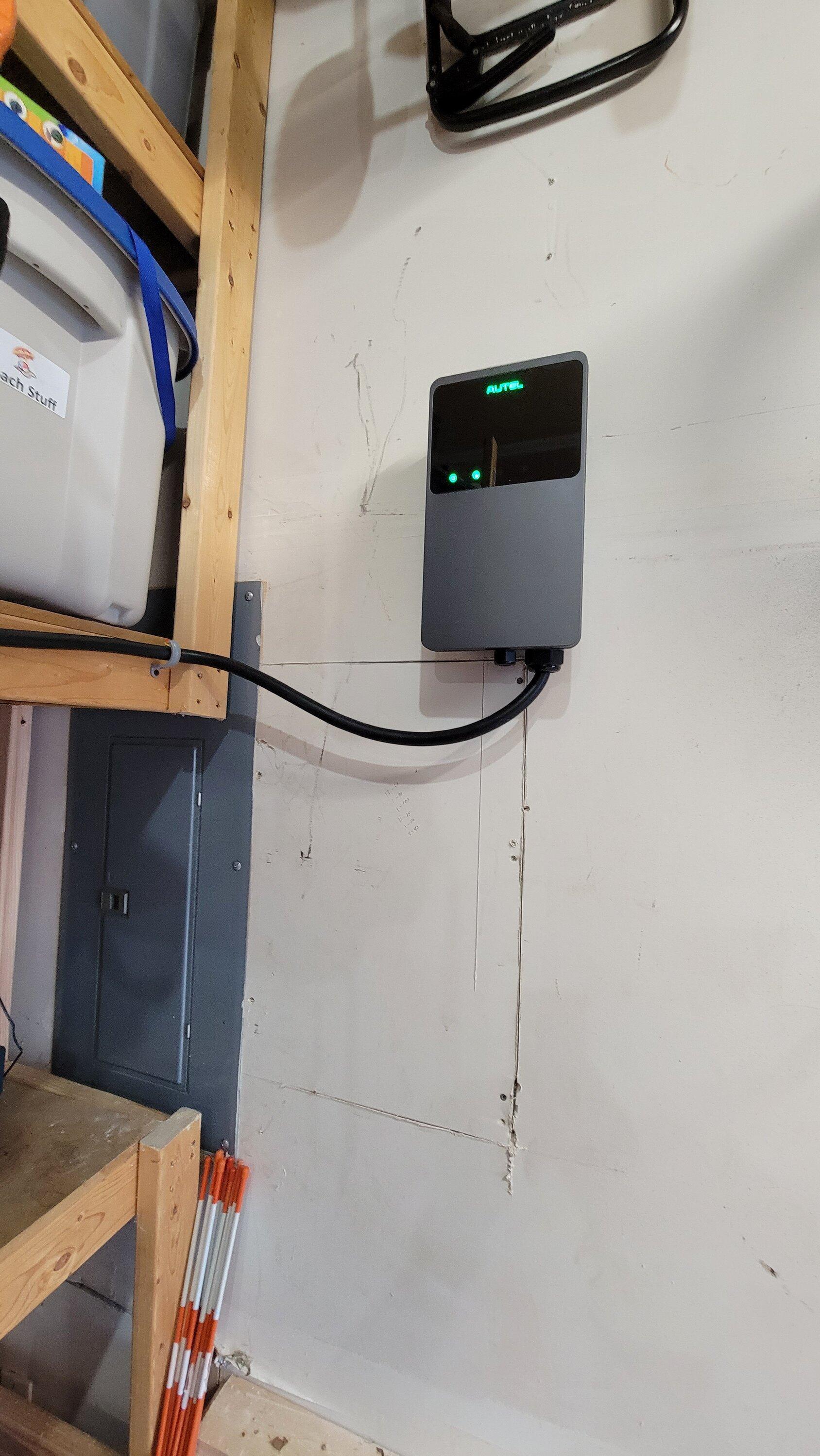 Rivian R1T R1S Show off your Level 2 Home Charger installs here 20220928_182446