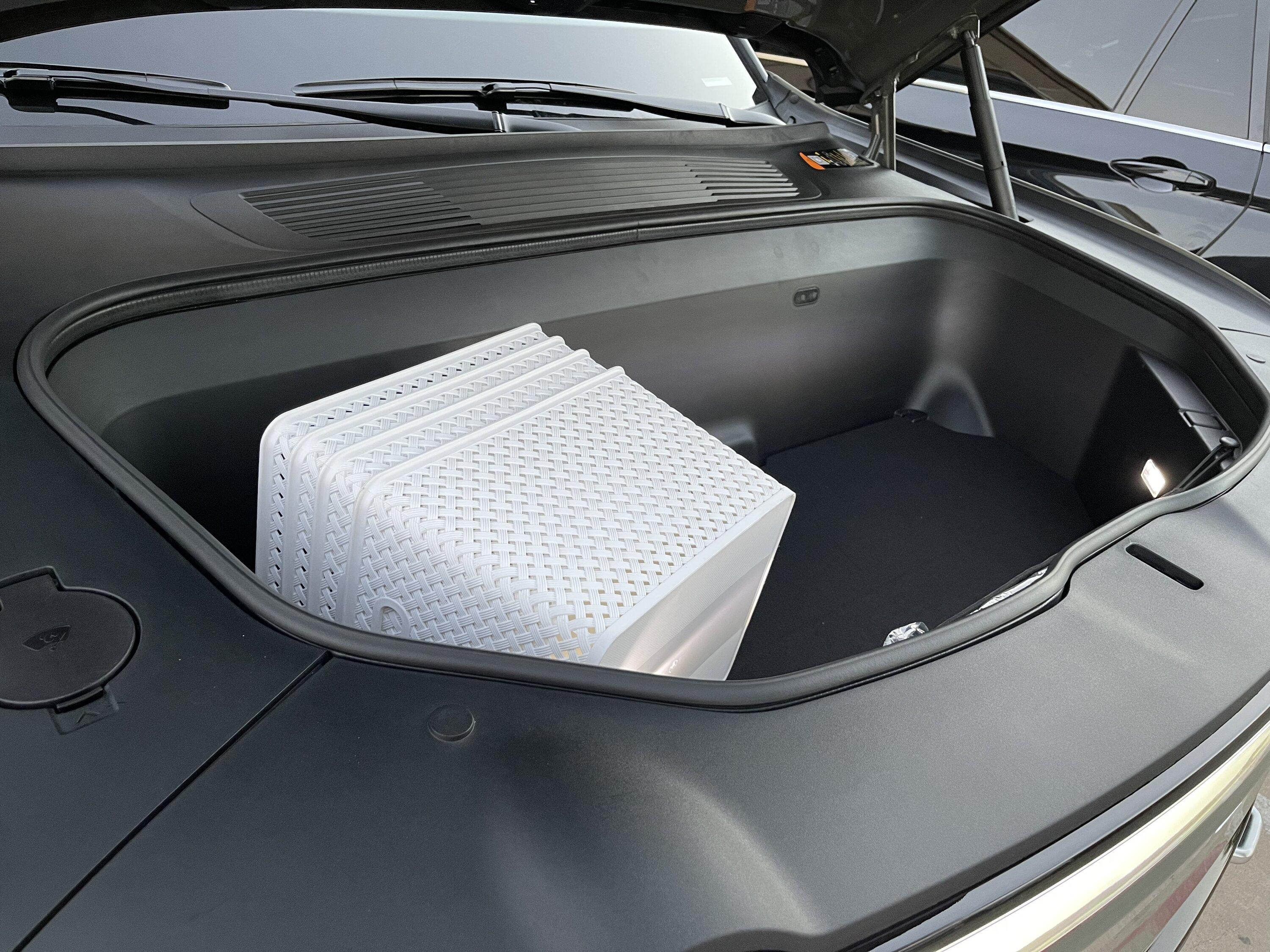Rivian R1T R1S Accessories - Floor console organizer / Tesla Charger Adapter / Phone Mount / Bed Mat / Etc. 81736228-F46A-4A99-ACD6-57CD441A8139