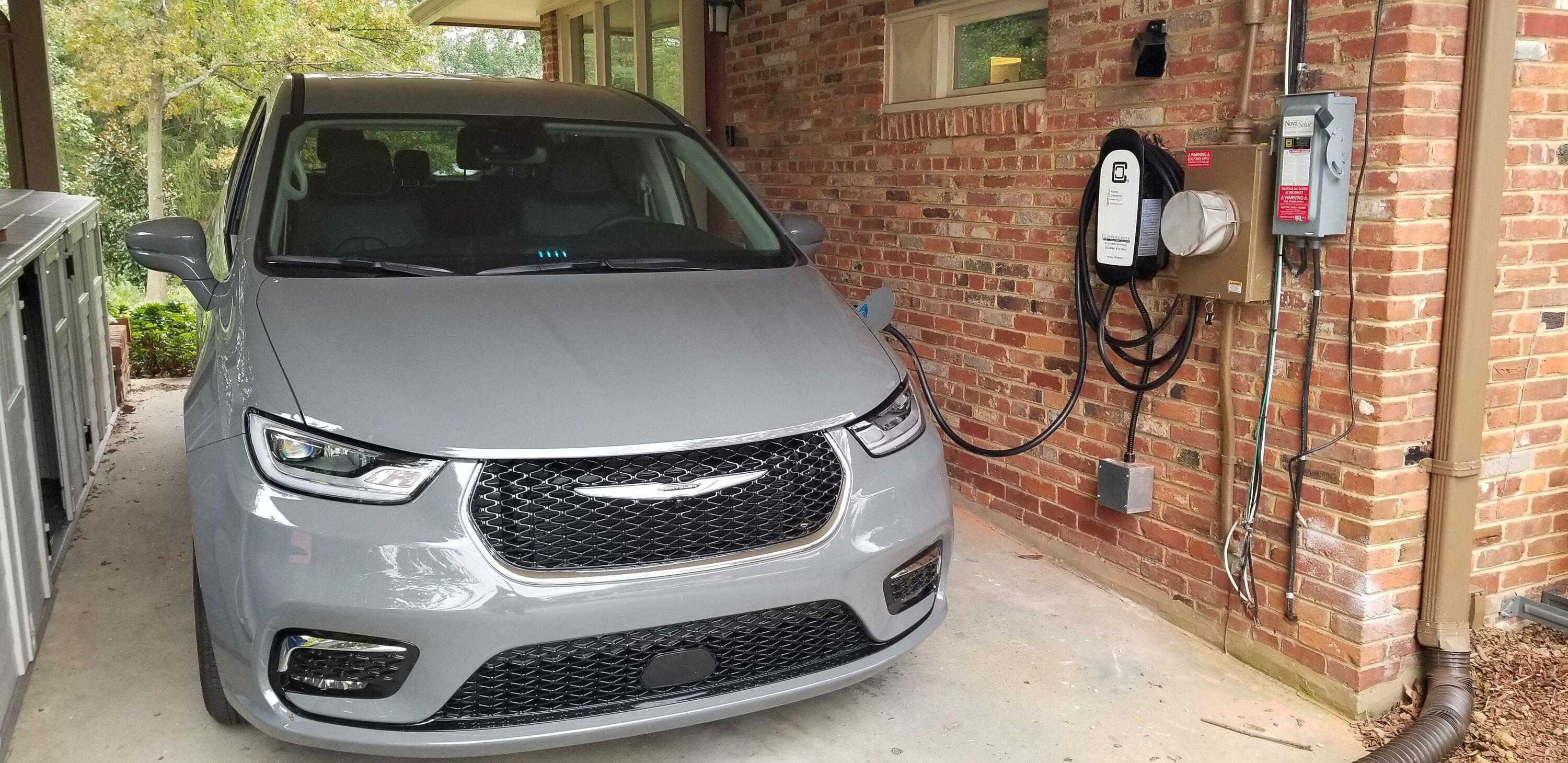 Rivian R1T R1S Show off your Level 2 Home Charger installs here 20220930_144133