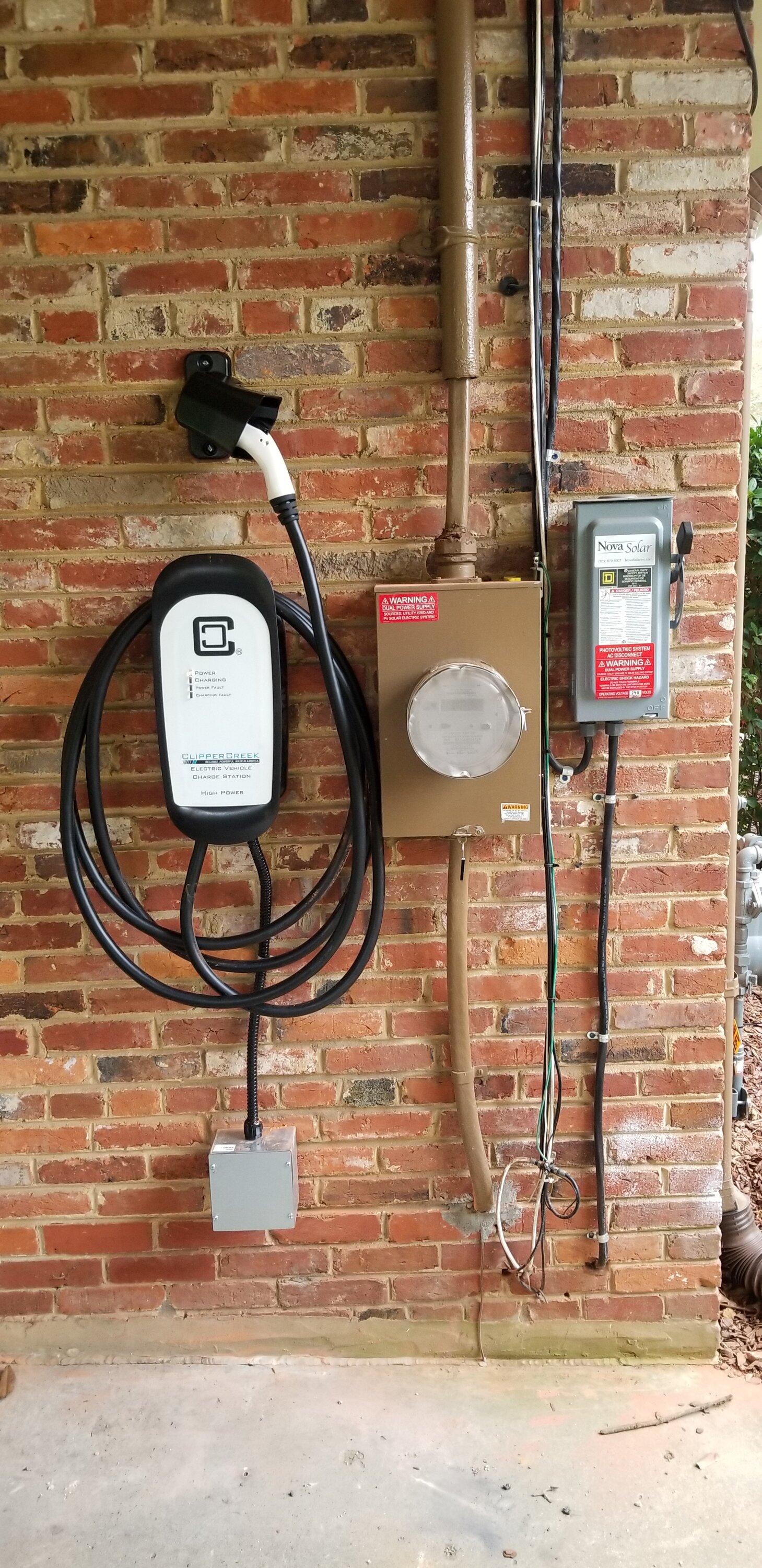 Rivian R1T R1S Show off your Level 2 Home Charger installs here 20220930_144804