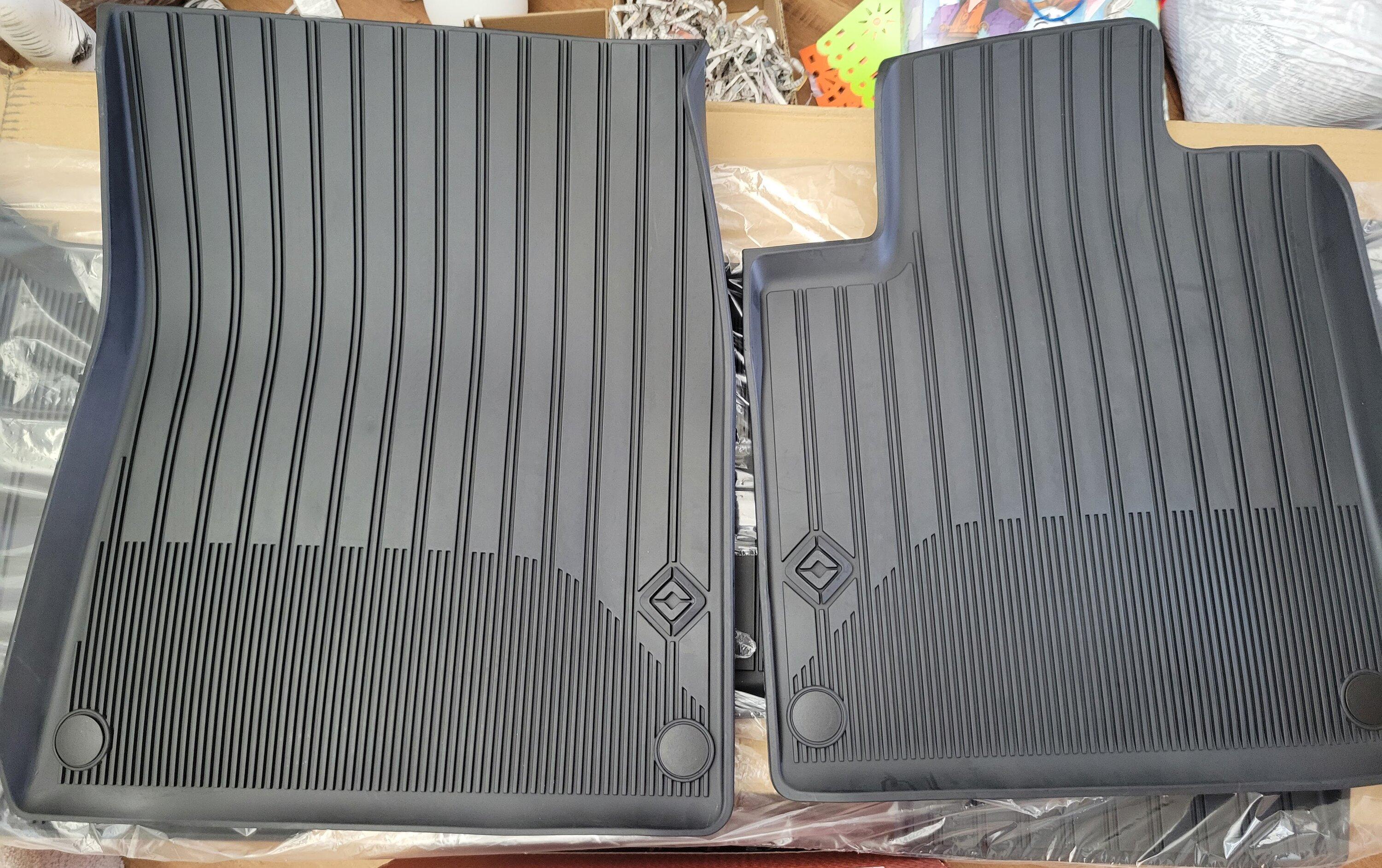 Rivian R1T R1S My floor mats finally shipped 20220930_143633