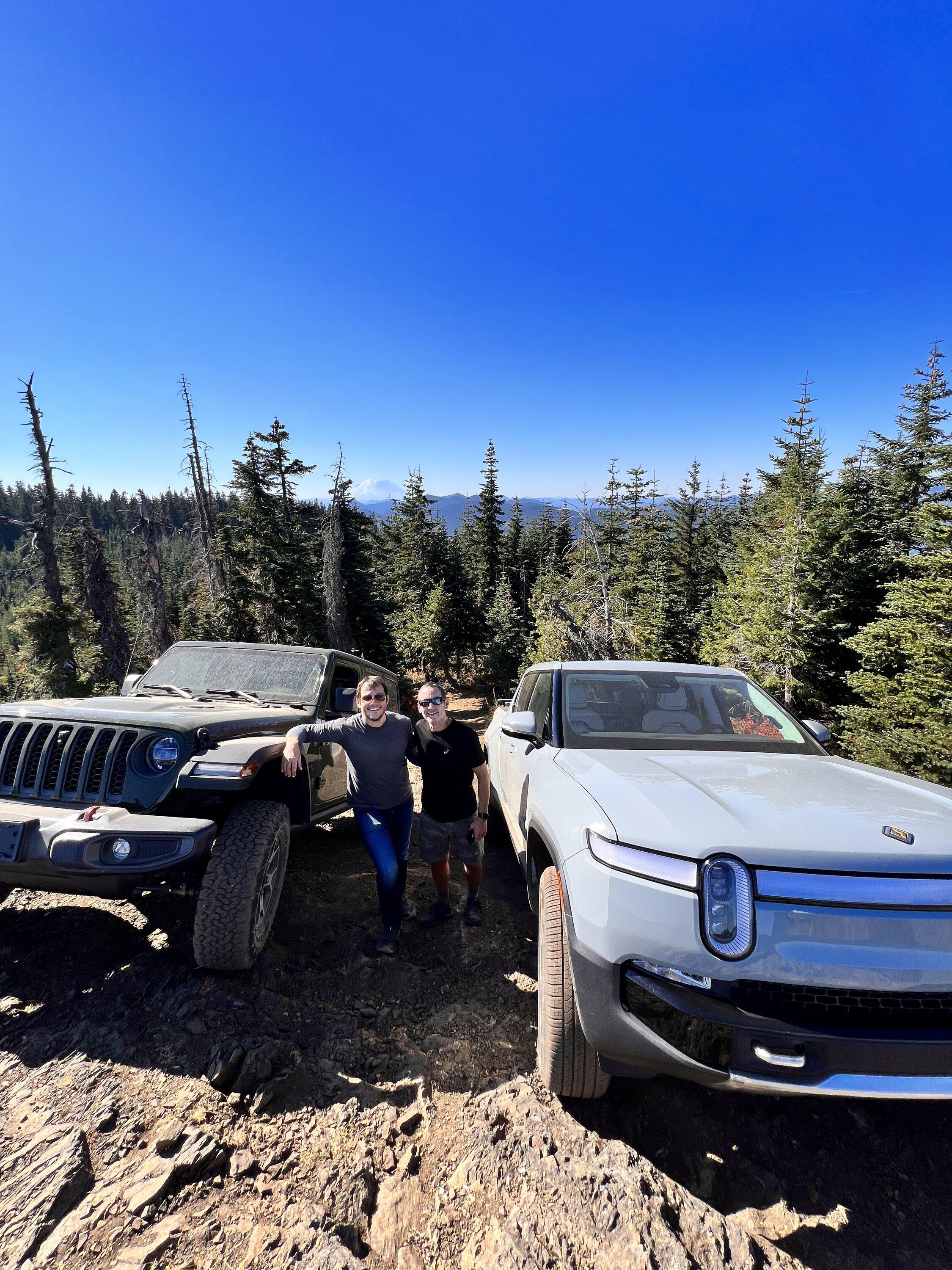 Rivian R1T R1S R1T Snoqualmie Pass Area Radventures summit8