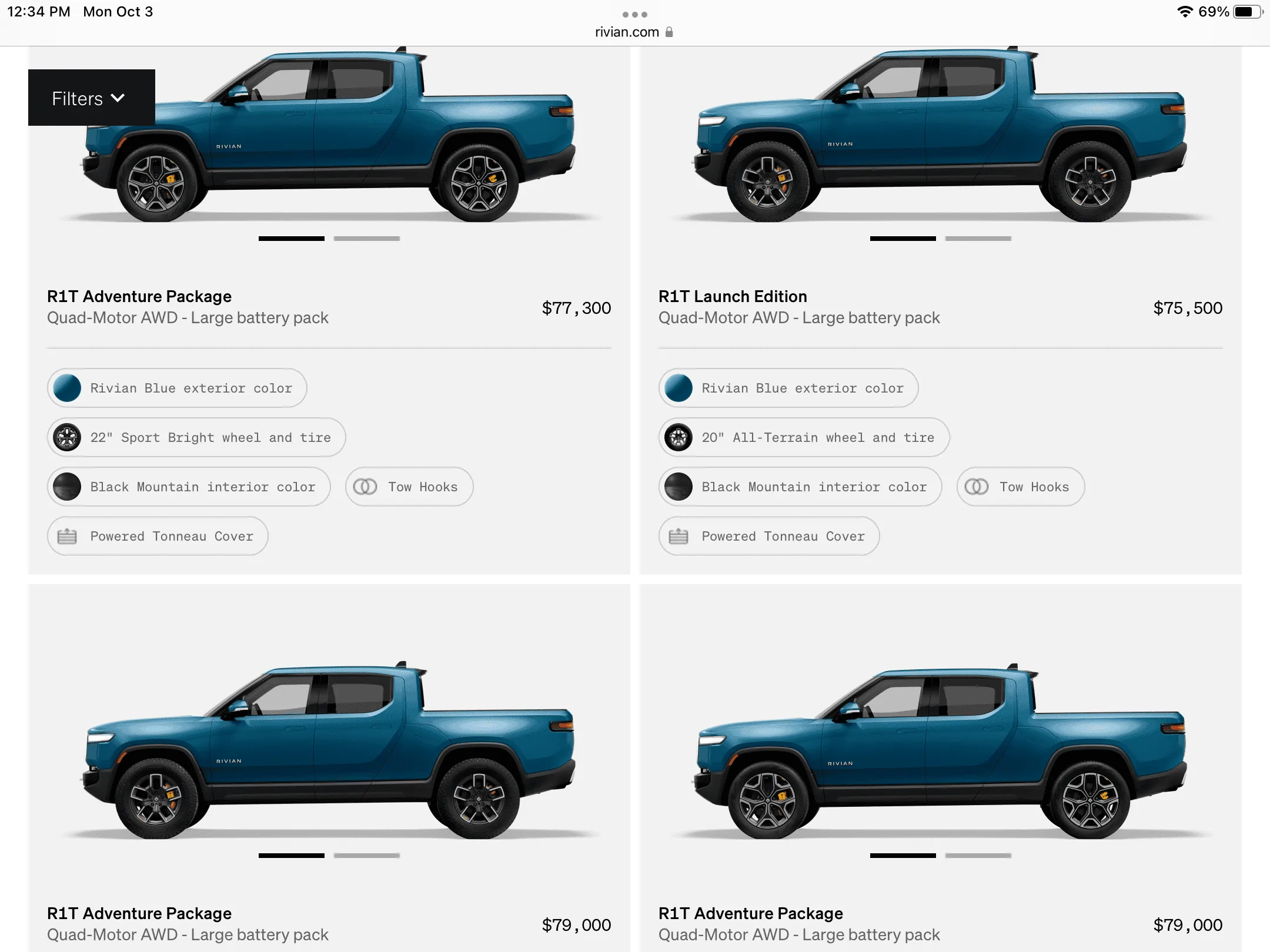 Rivian R1T R1S Fresh inventory dump in the R1T Shop (LA area) 893E34EF-0C5A-4BC8-8FFB-3C898CAE5996