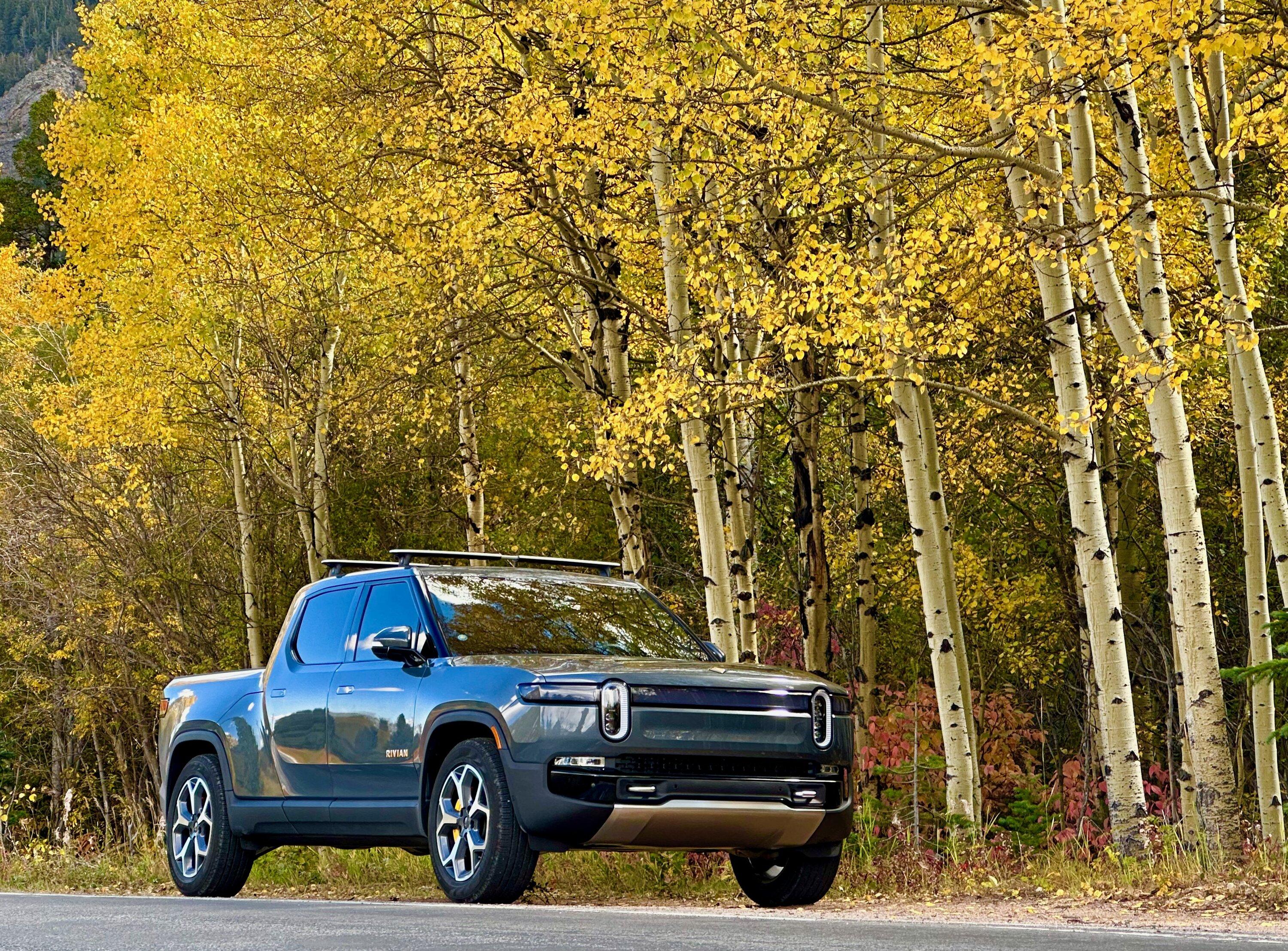 Rivian R1T R1S El CAP GRANITE Rivian Photos rivian fall drive - 1