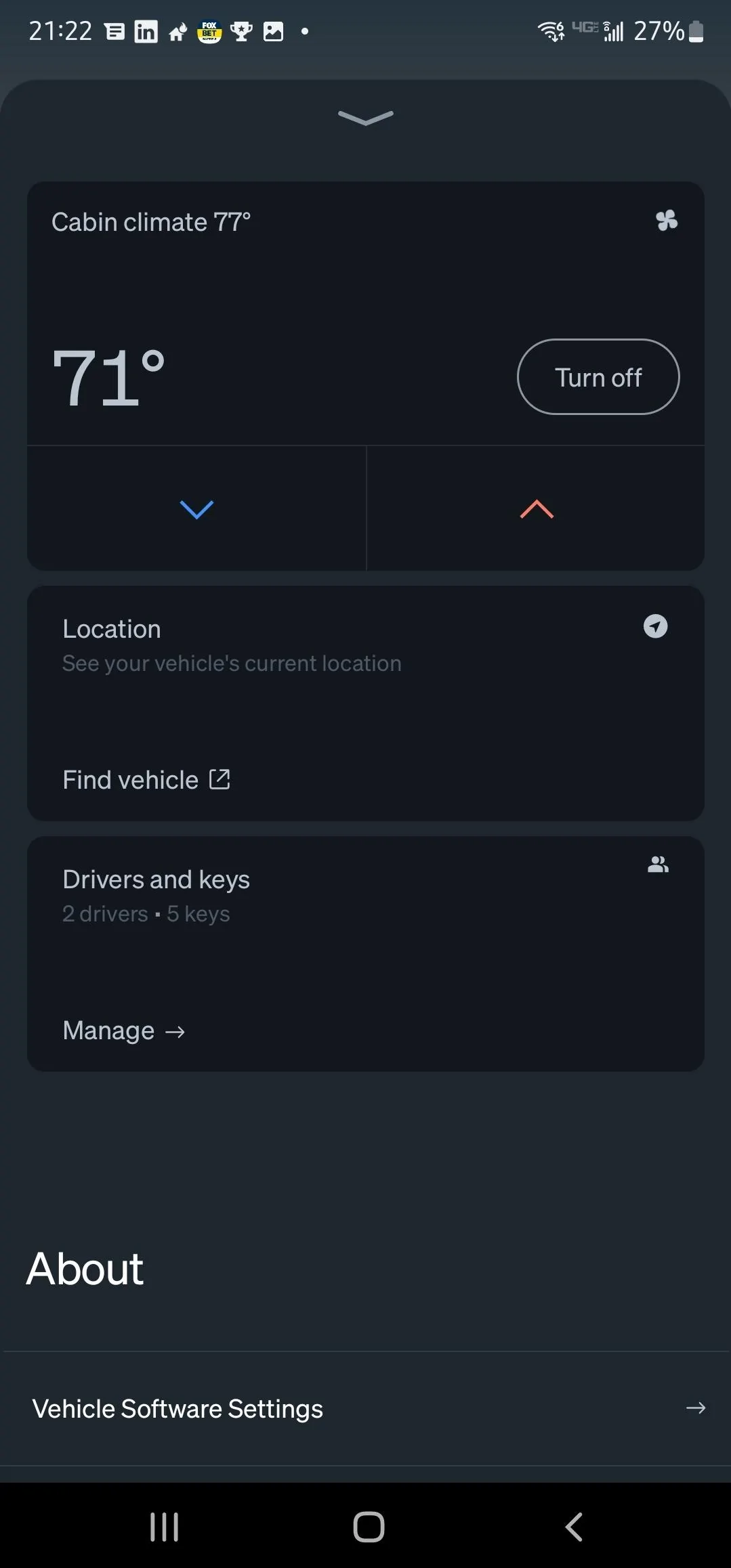 Rivian R1T R1S New software update 2022.35.03 Screenshot_20221005_212226