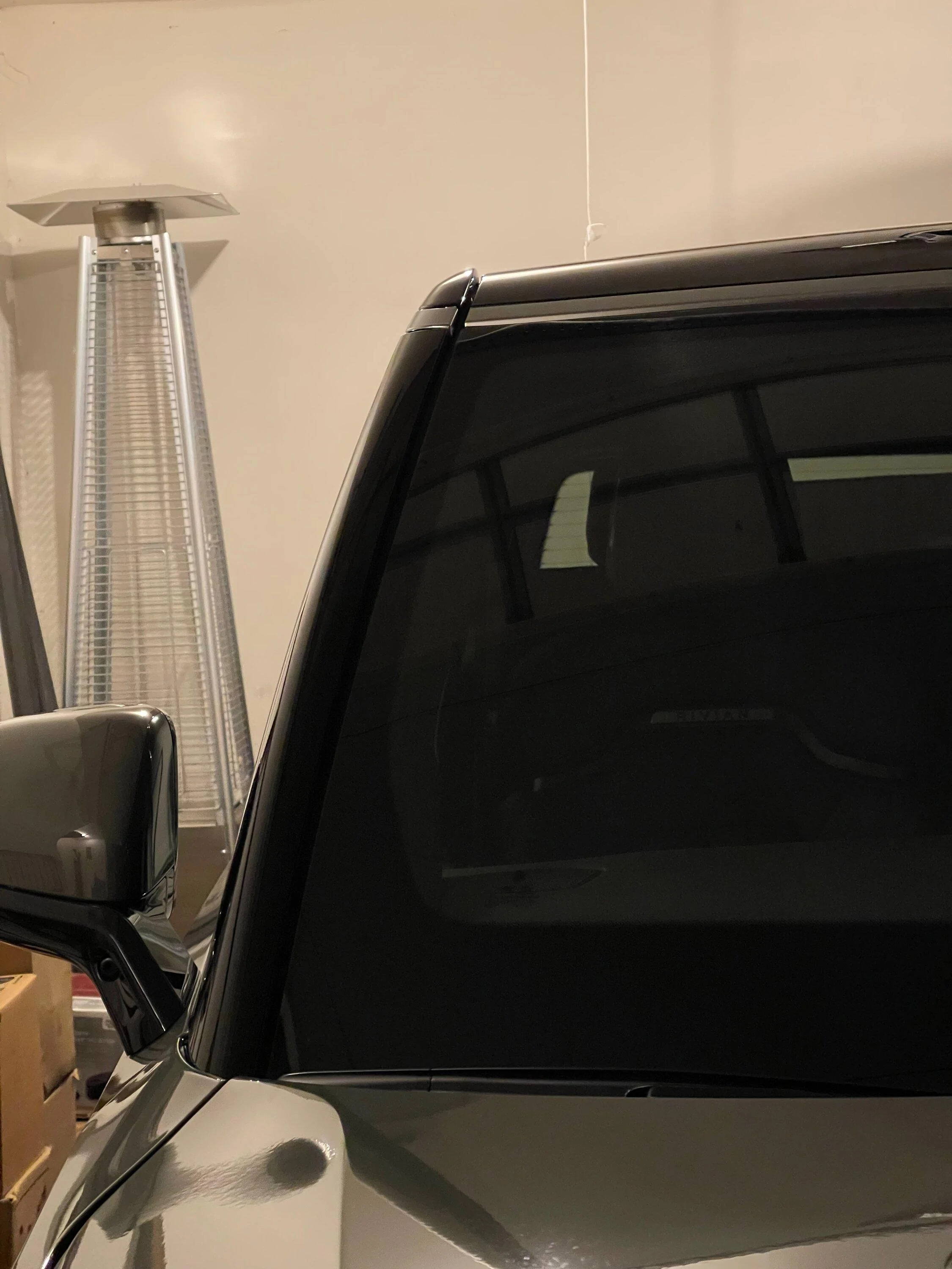 Rivian R1T R1S R1S Body Gaps - Your Input Roof at Passenger Windshield