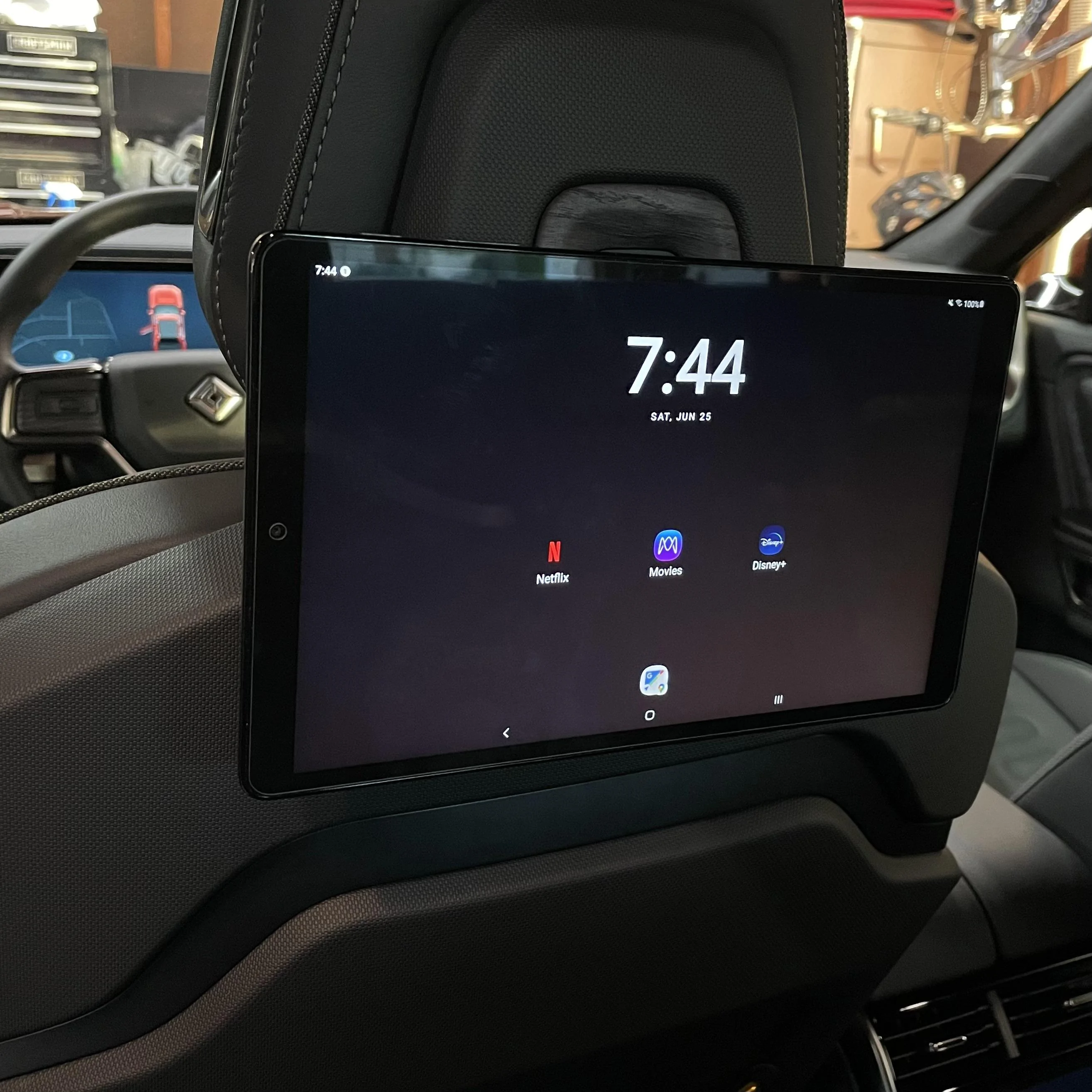 Rivian R1T R1S Magnetic Tablet / iPad Holder Mounts installed: feedback, review, notes & photos 20220625_234429126_iOS