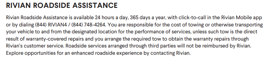 Rivian R1T R1S [UPDATES IN NEW THREAD] Tow to Rivian Service Centers is now a Charged Fee (as of 10/6/22) ? 1665080334690