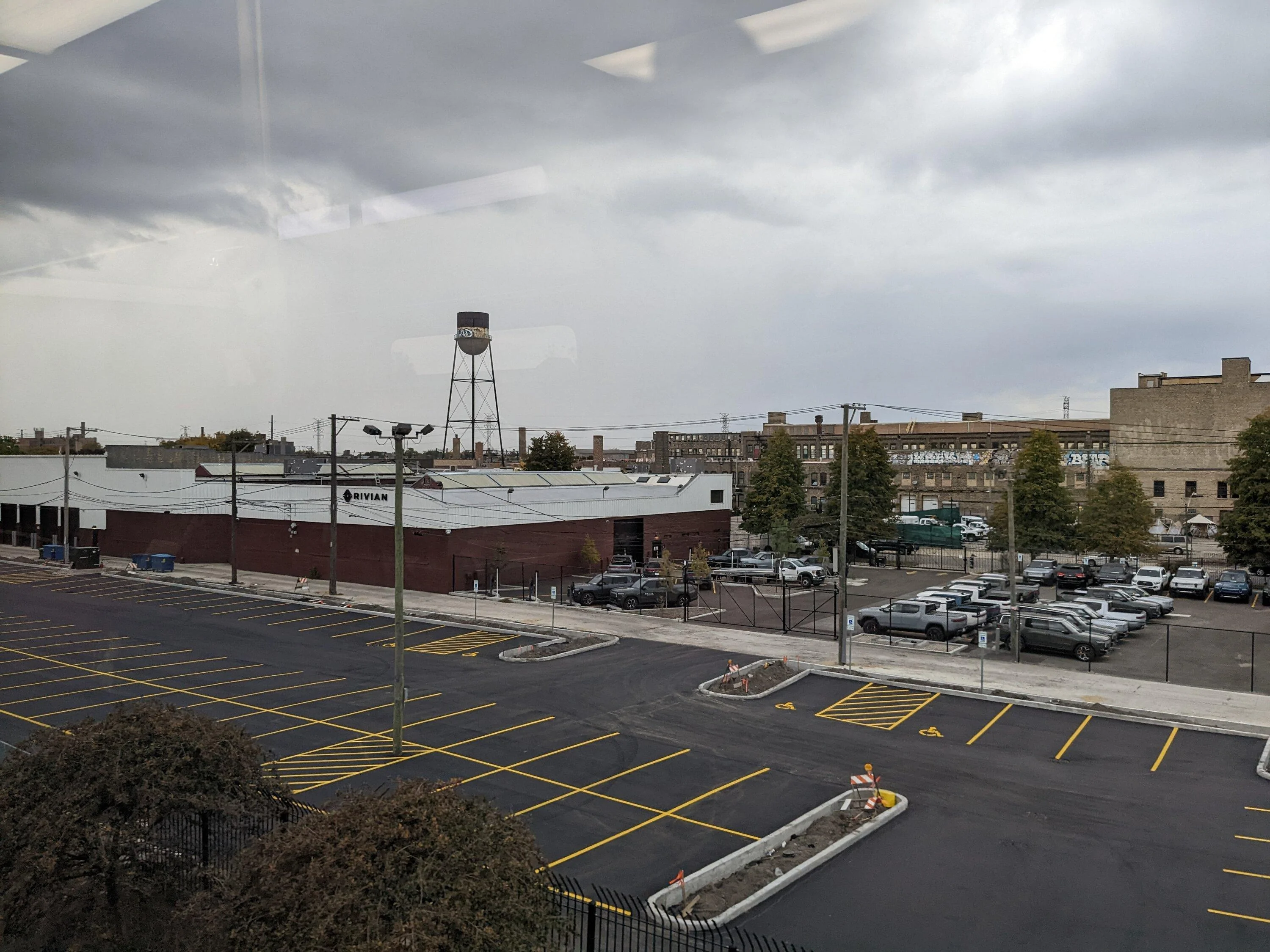 Rivian R1T R1S Chicago Rivian Sales Location Under Construction PXL_20221006_204506817