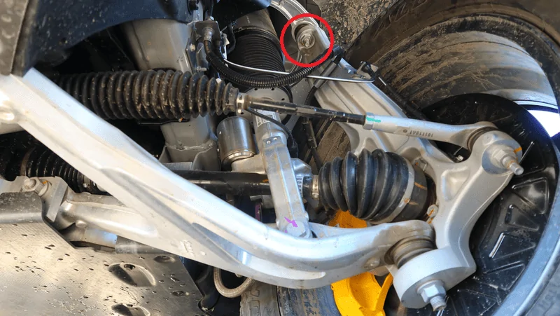 Rivian R1T R1S ⚠️ Rivian Recall: insufficiently torqued front upper control arm & steering knuckle fastener [official torque value = 90 lb-ft / 122 Nm] 1665190320564