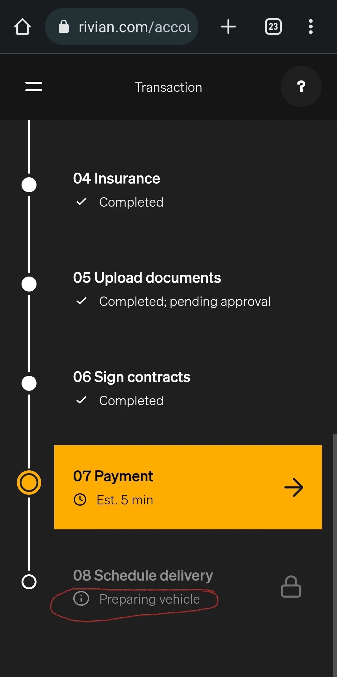 Rivian R1T R1S Rail Transit - Timing Screenshot_20221007_192635