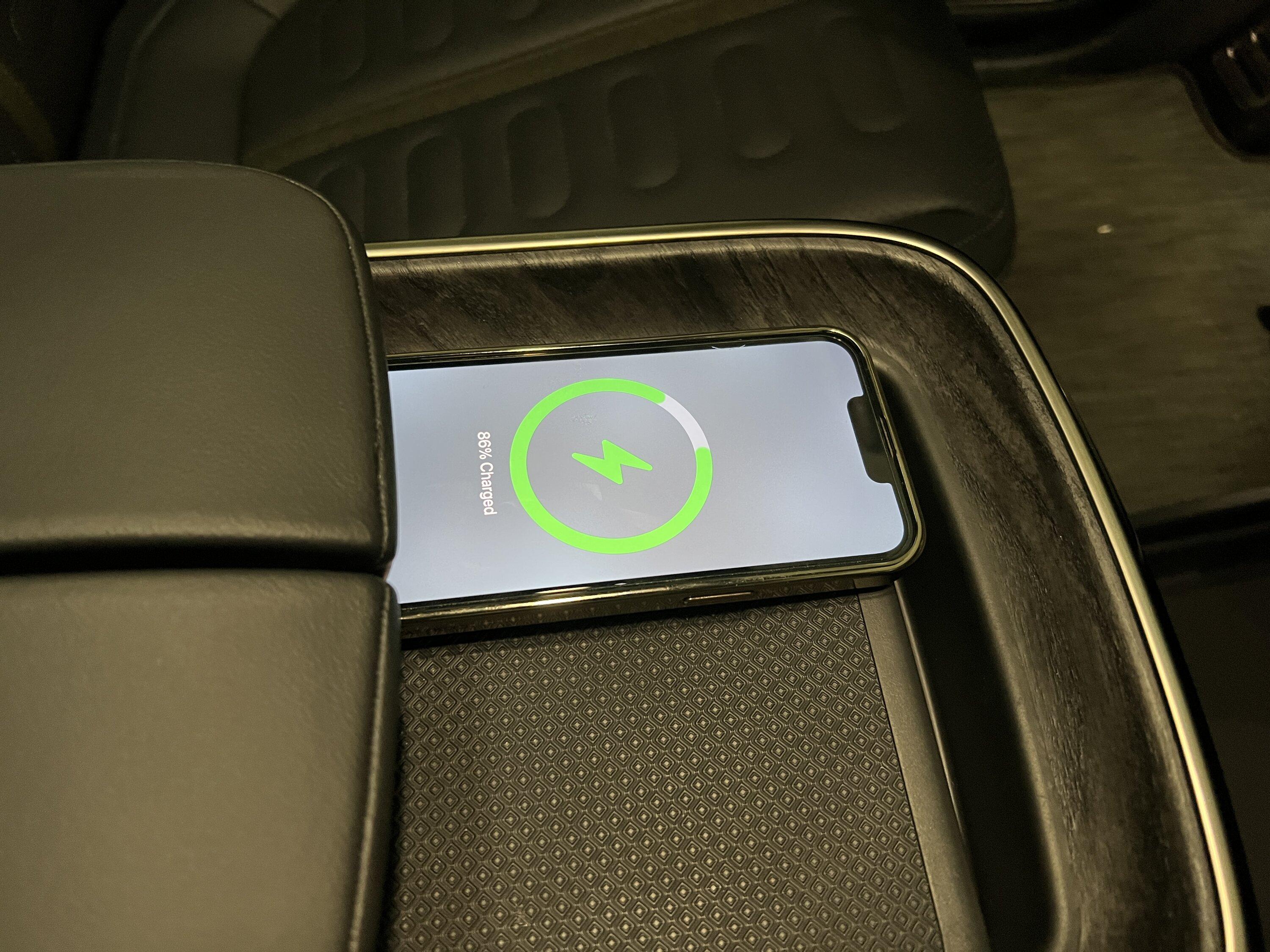 Rivian R1T R1S iPhone 14 Pro is not compatible with the Rivian Charge Pad IMG_0876.JPG