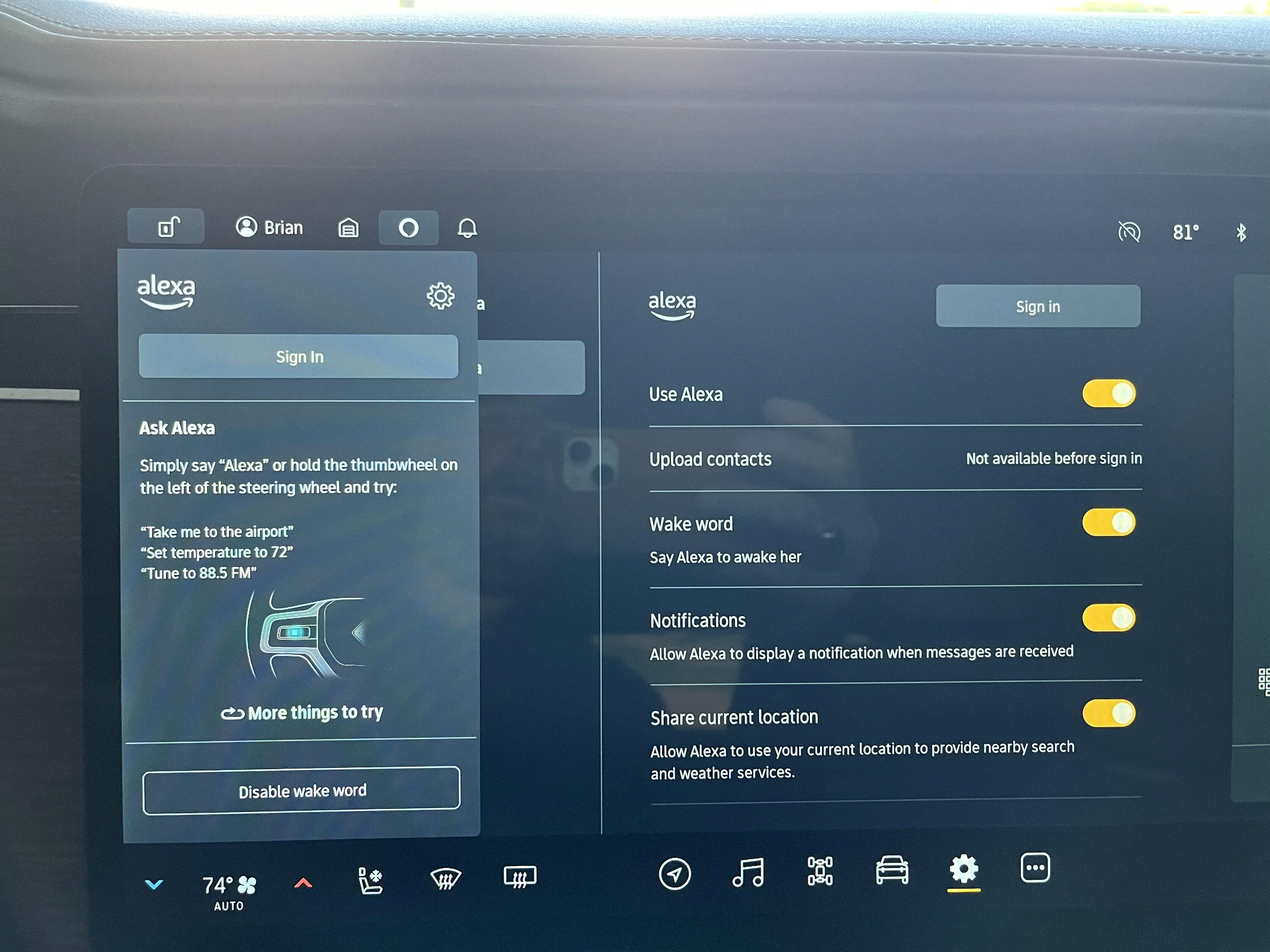 Rivian R1T R1S No QR code for Alexa / Amazon Sign-in 01E7978B-8887-4C39-82E7-CD7B89872C5B