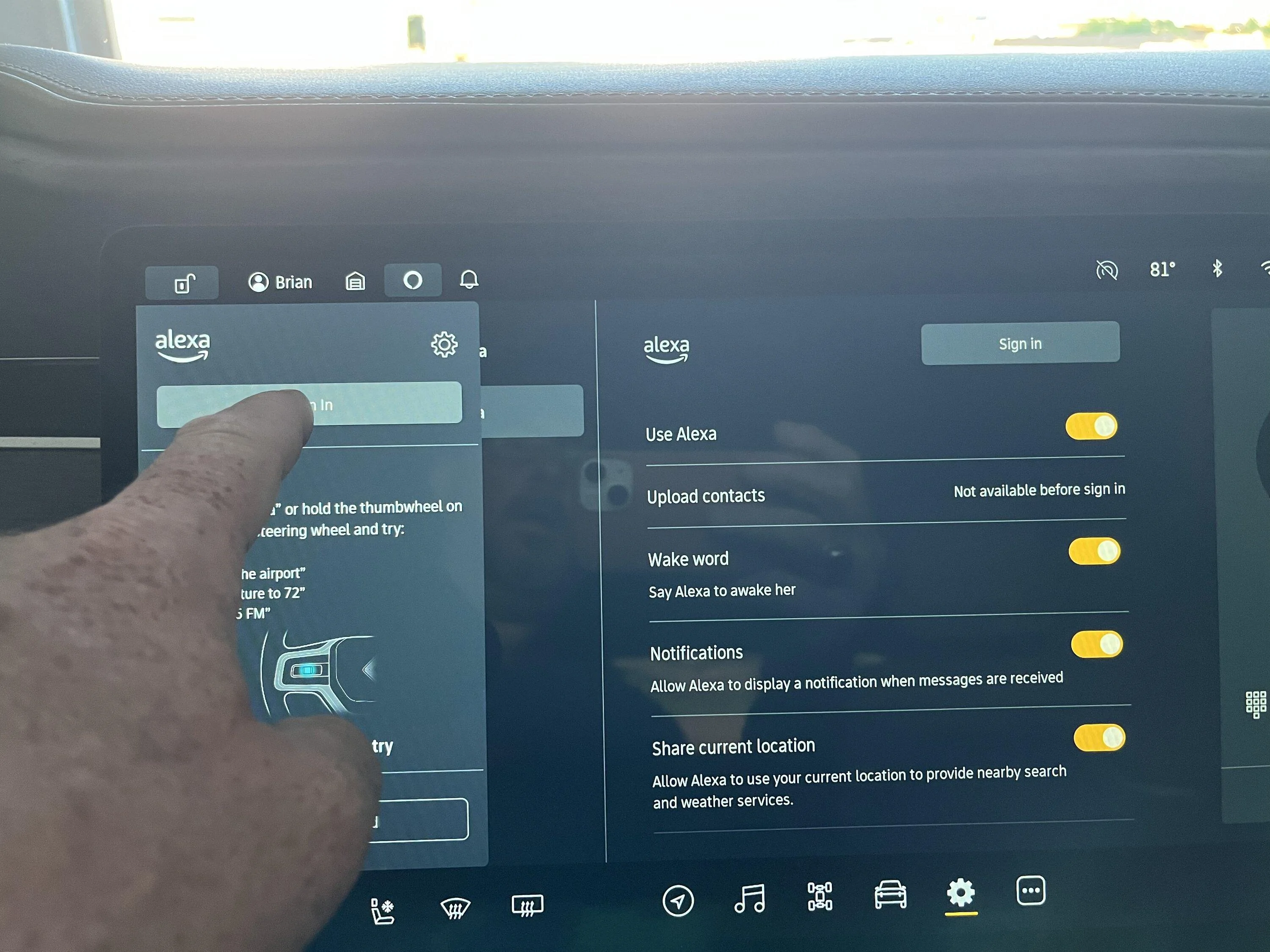 Rivian R1T R1S No QR code for Alexa / Amazon Sign-in 29FA5456-D811-4C72-9B48-5CFCF145E138
