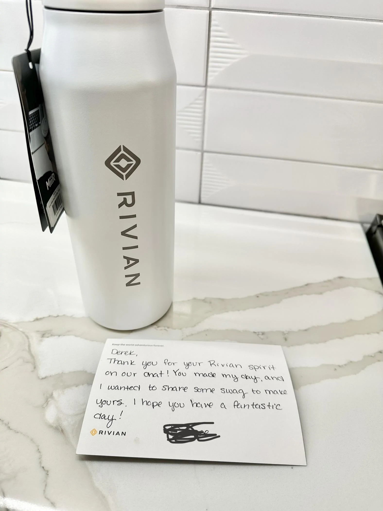 Rivian R1T R1S Nice WOW Customer Service surprise after a chat conversation... D8FAB723-0F33-4F7B-8910-49CDDF25E268