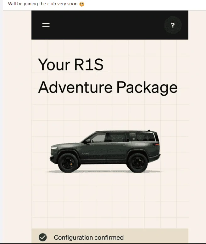 Rivian R1T R1S Any Adventure R1S owners received theirs yet? 1665609223902