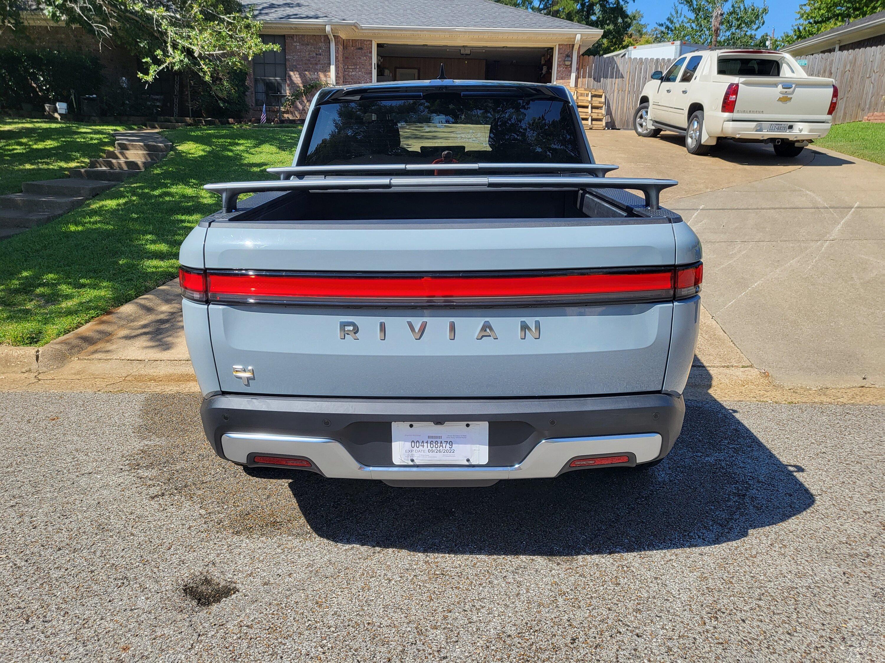 Rivian R1T R1S R1T Adventure, Limestone, Black Mountain Asking $92K 20220929_114331