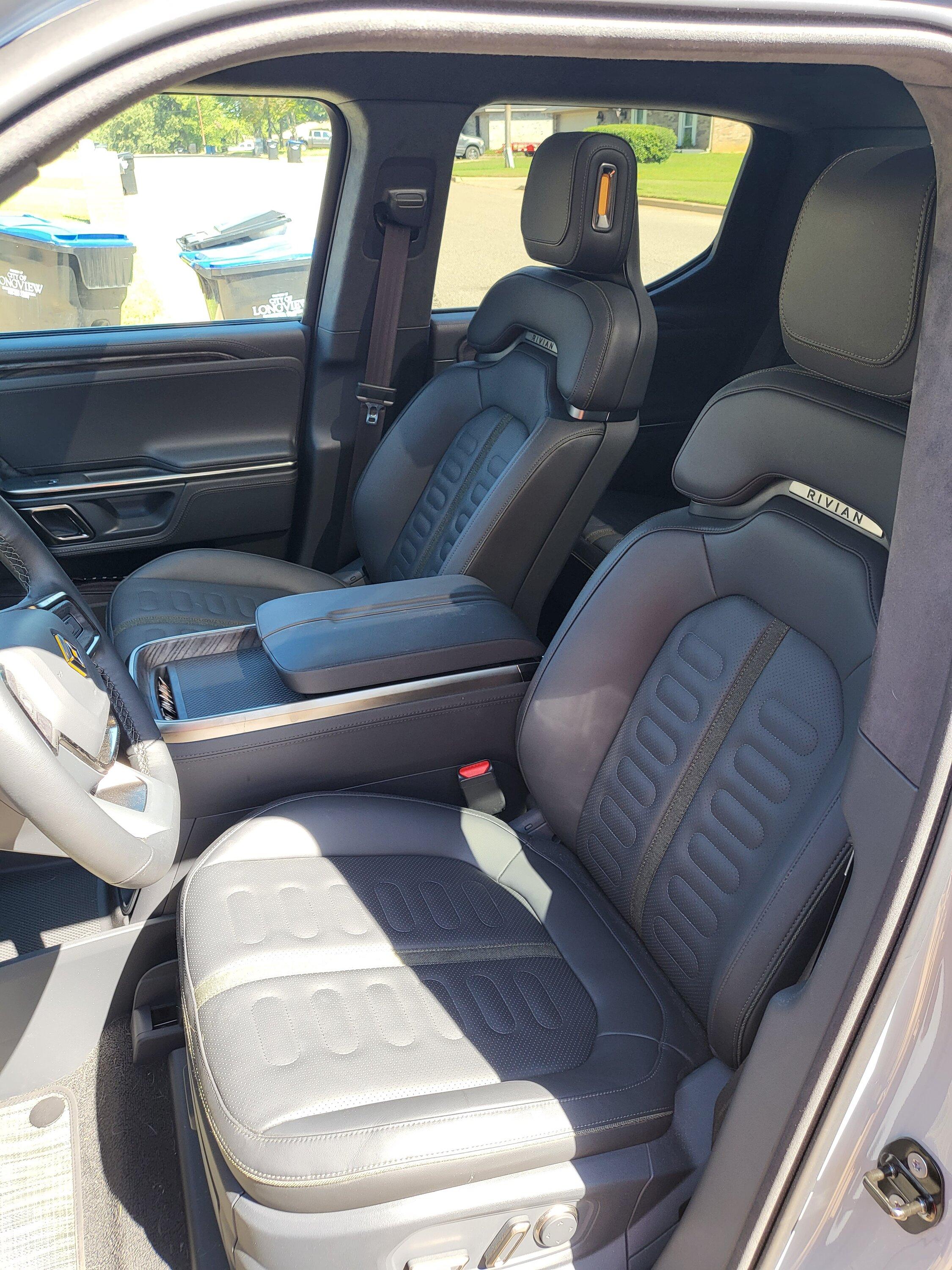 Rivian R1T R1S R1T Adventure, Limestone, Black Mountain Asking $92K 20220929_114403