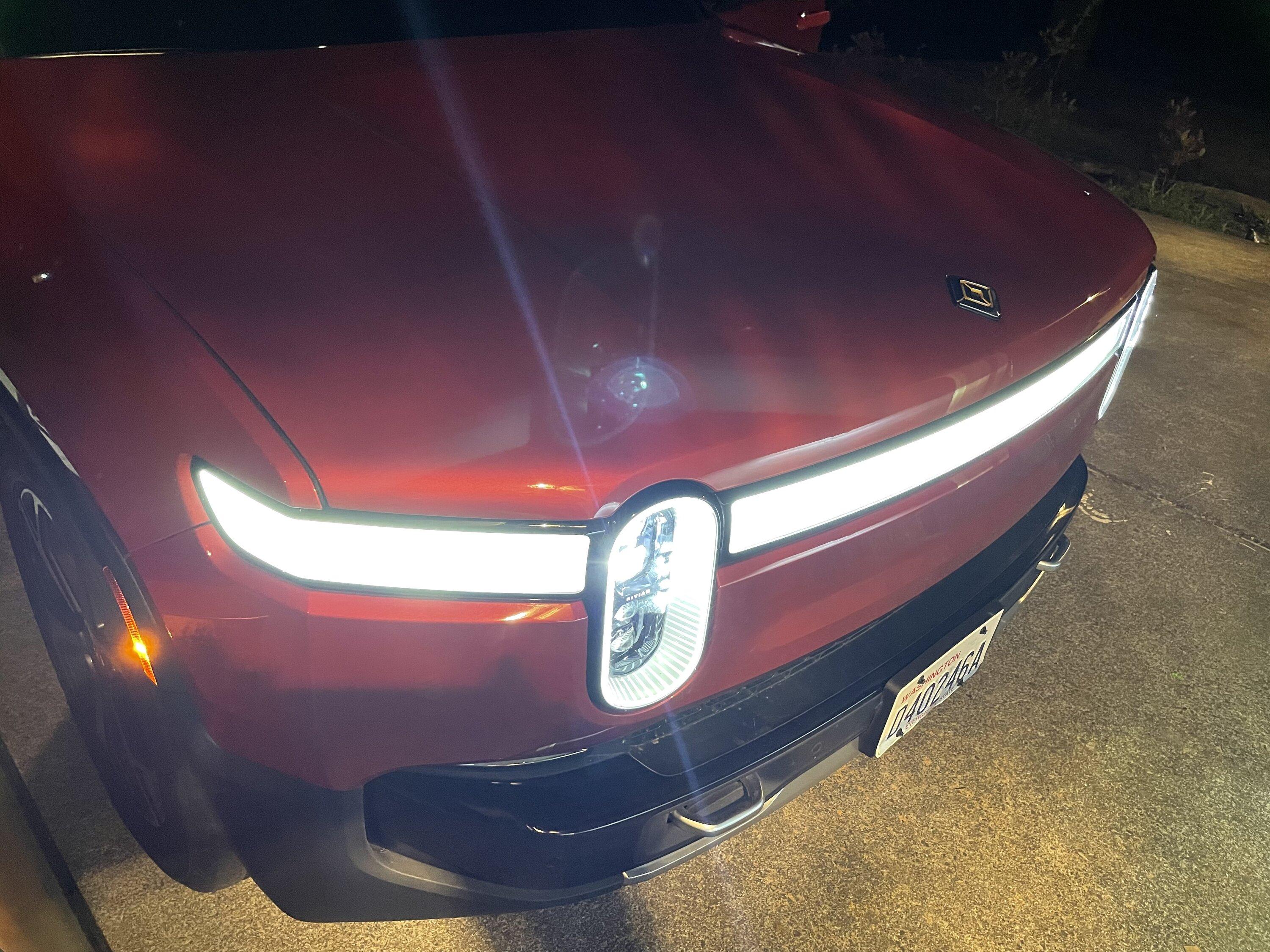 Rivian R1T R1S Show & Tell Mode for camping - brightens light bar B9C7EEE4-4C28-4E65-8D34-A040B705FB5F