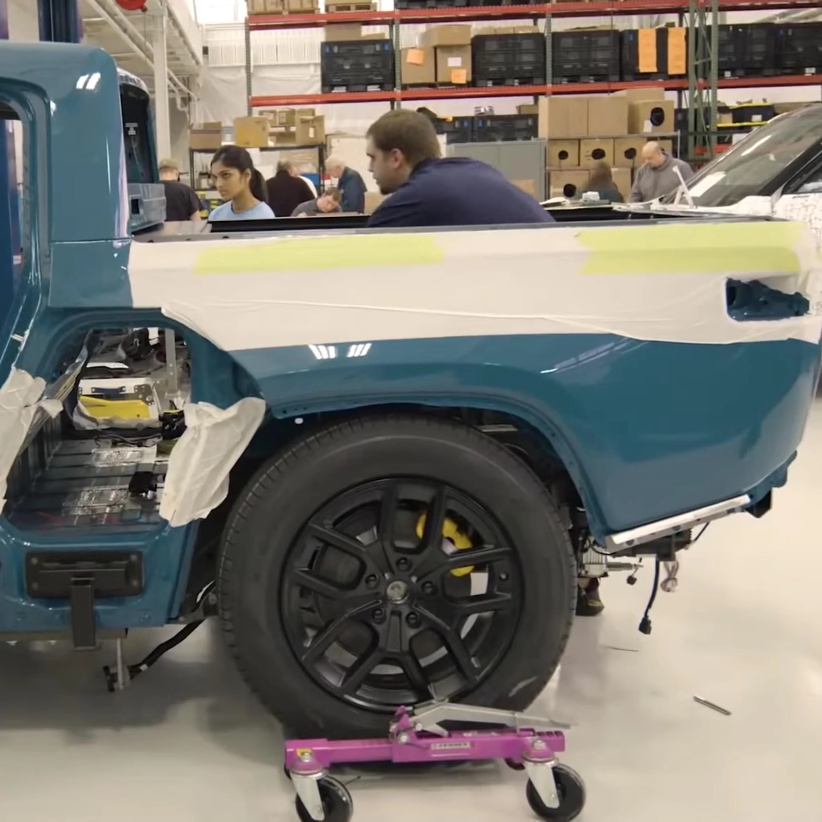 Rivian R1T R1S Other (efficient) tire options for AT 20" wheels? Rivian prototype 1