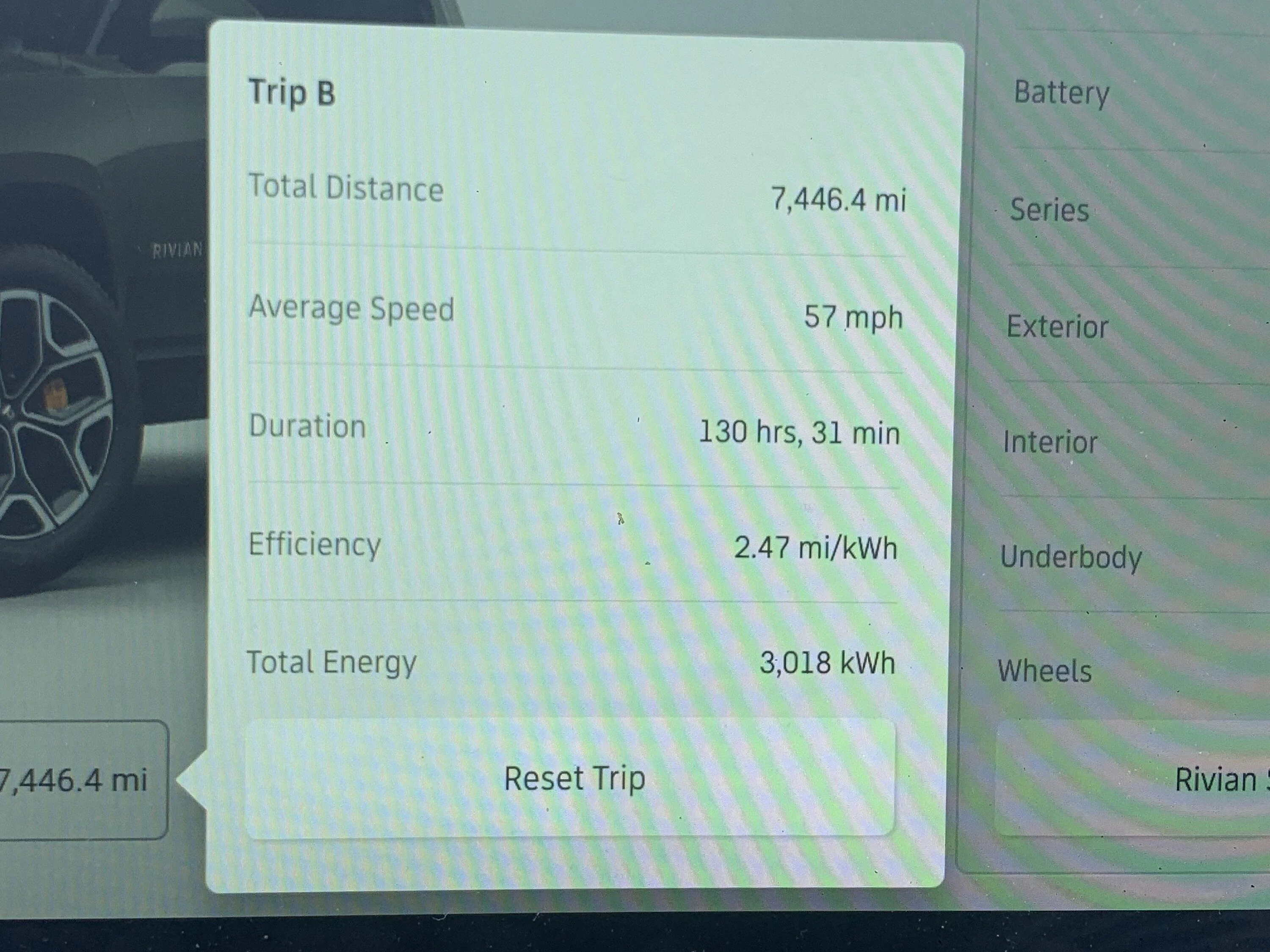 Rivian R1T R1S Rivian R1T Road Trip Efficiency Logs @ 2000 Miles B190AA6D-C0AD-4BE7-8A54-6E91C4DCCAC3