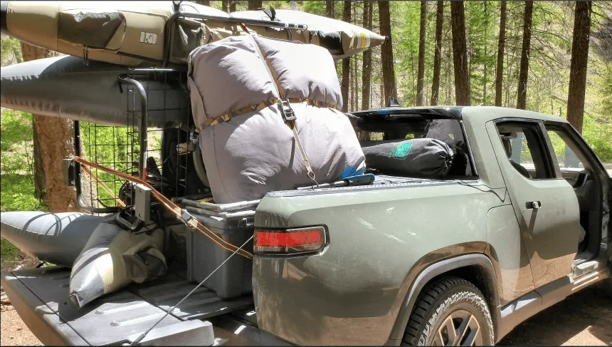 Rivian R1T R1S What do you use your R1T bed for?  (Picture Edition) 1665961607593